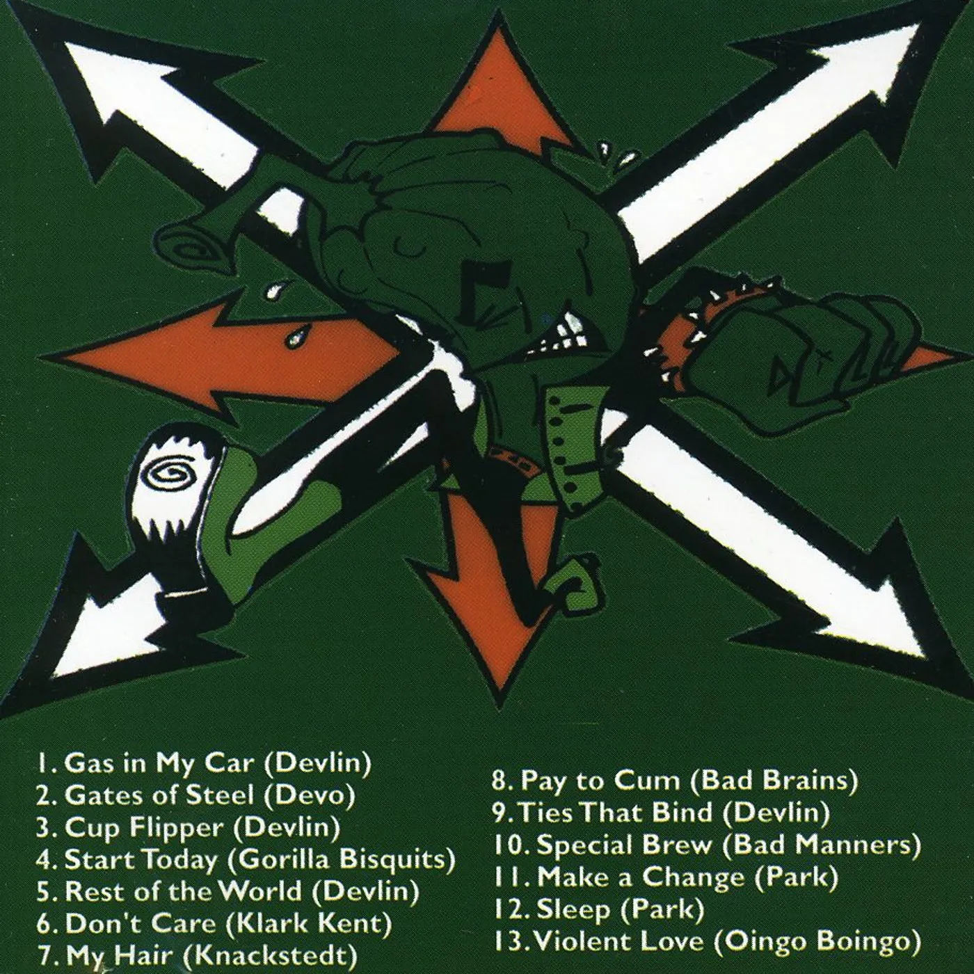 Skankin' Pickle GREEN ALBUM CD
