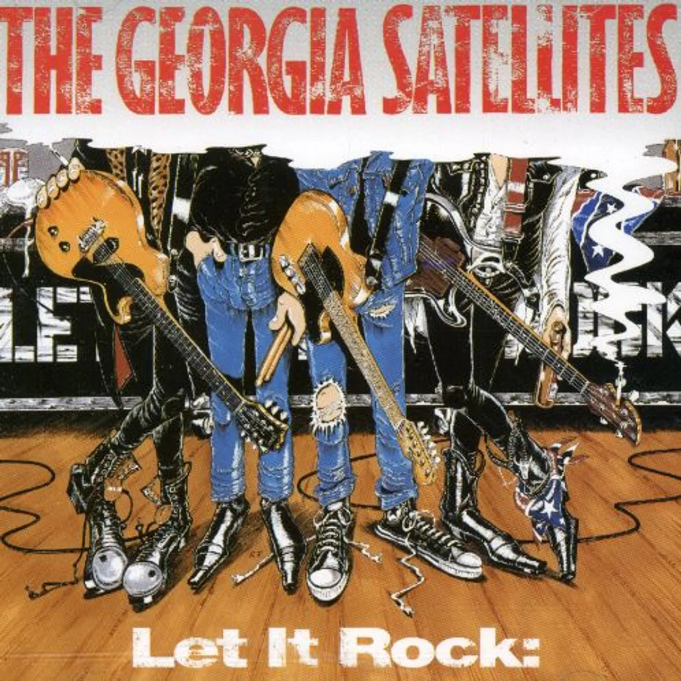 The Georgia Satellites LET IT ROCK: BEST OF CD