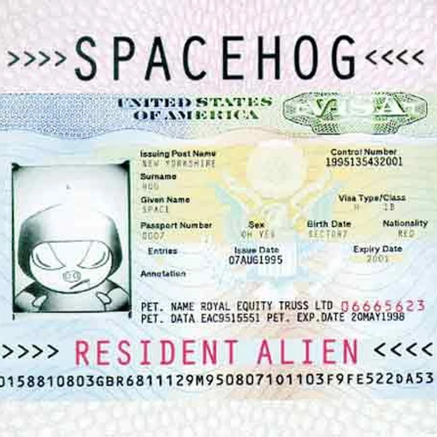 Spacehog RESIDENT ALIEN CD