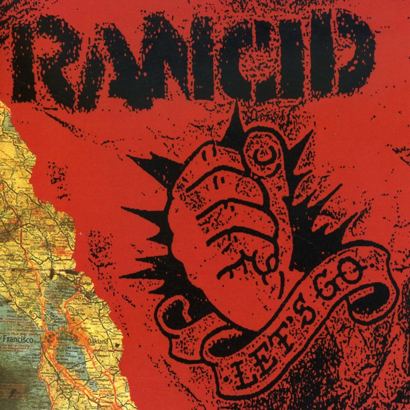Rancid LET'S GO CD