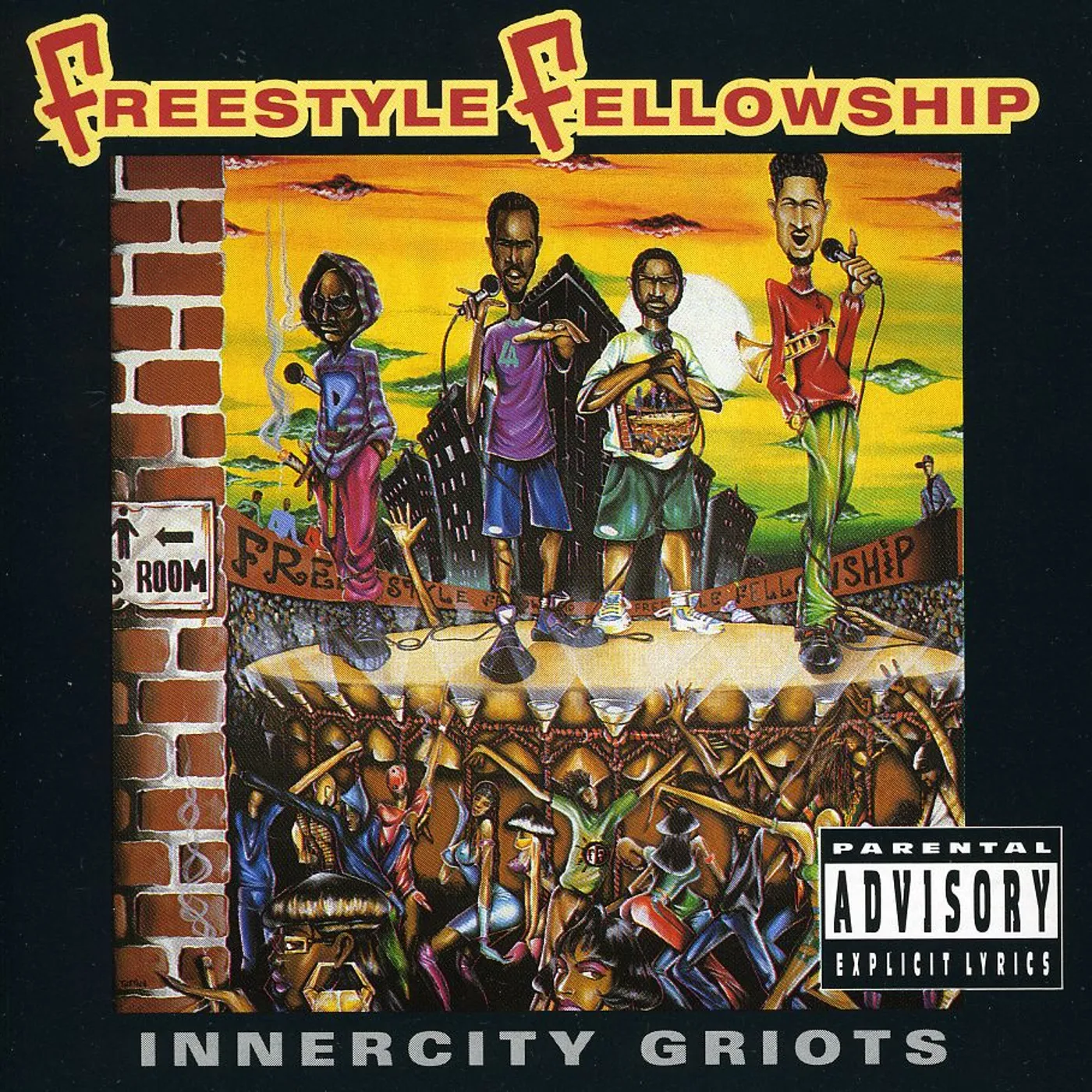 Freestyle Fellowship INNER CITY GROITS CD