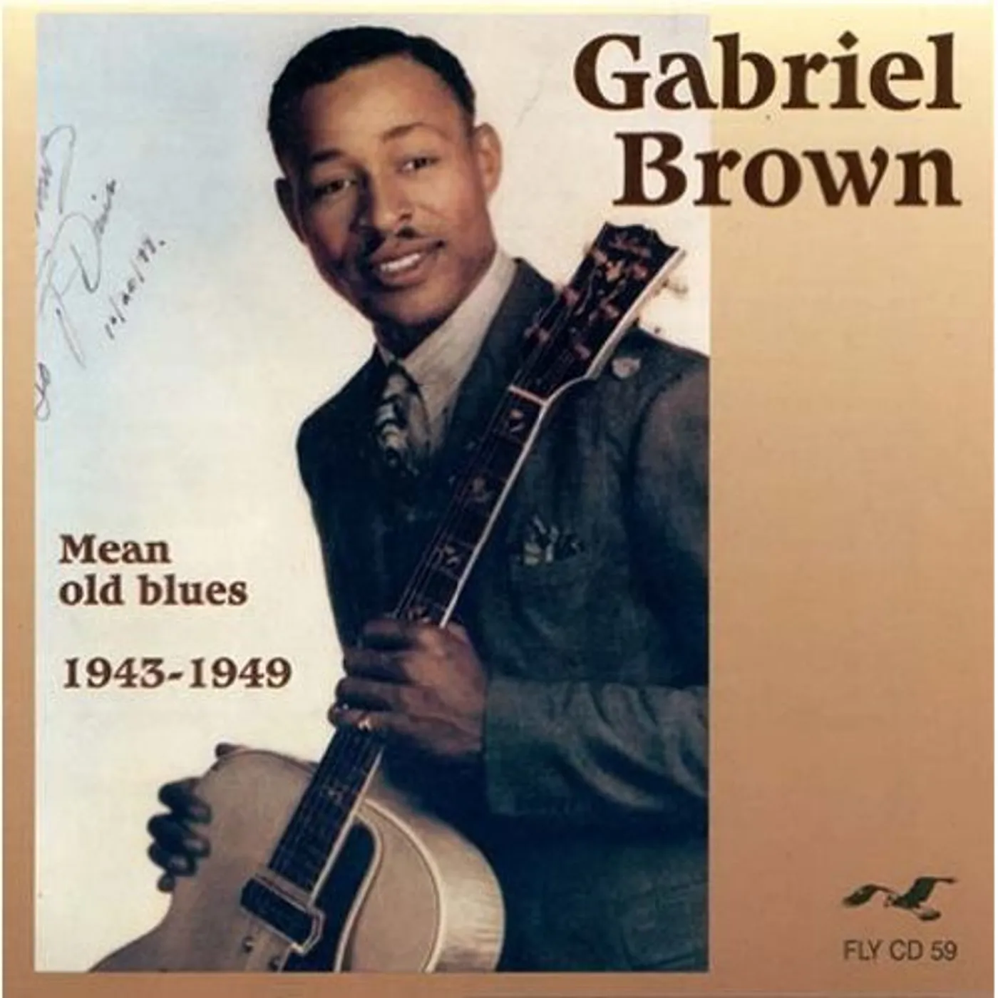 Gabriel Brown MEAN OLD BLUES 1943-1949 CD
