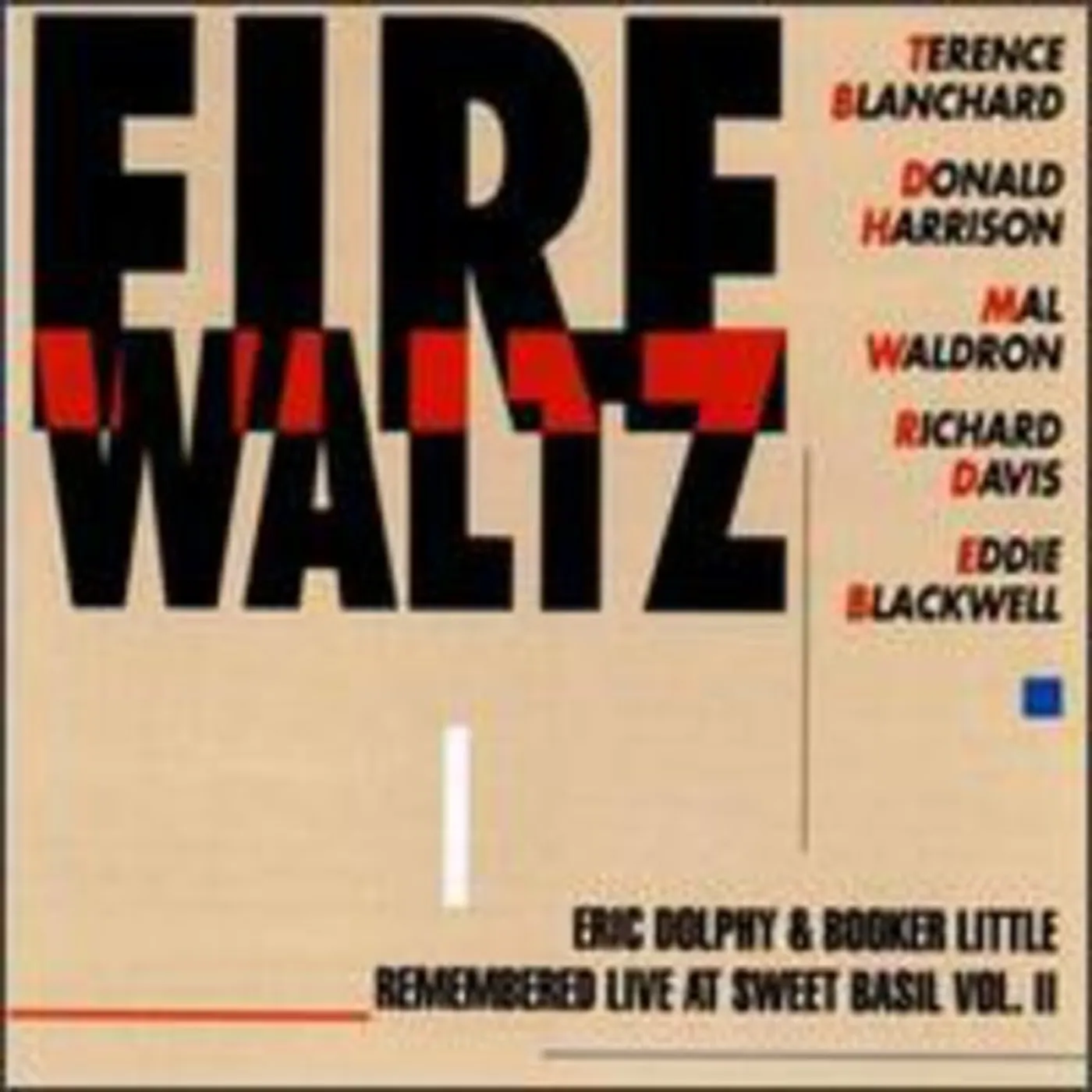 Terence Blanchard FIRE WALTZ / REMEMBERED LIVE AT SWEET BASIL 2 CD