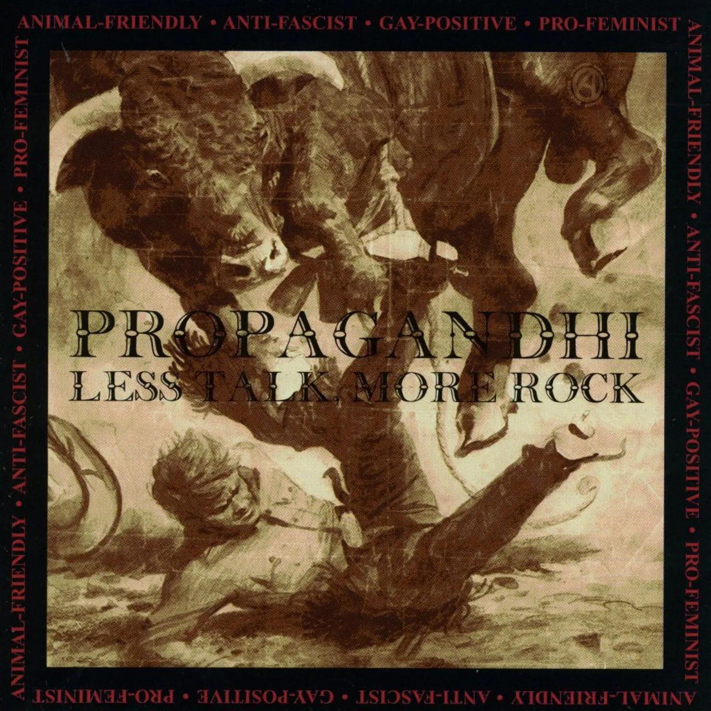Propagandhi LESS TALK MORE ROCK CD