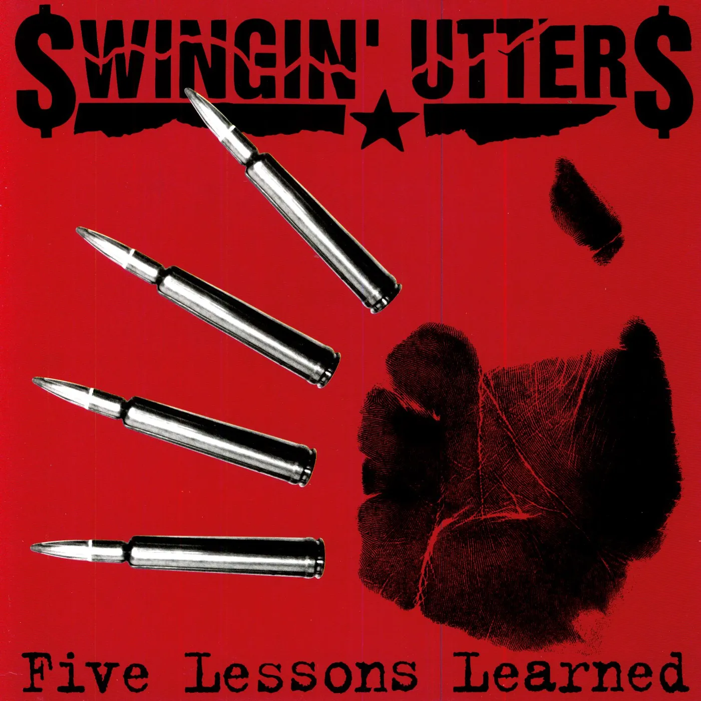 Swingin' Utters Five Lessons Learned Vinyl Record