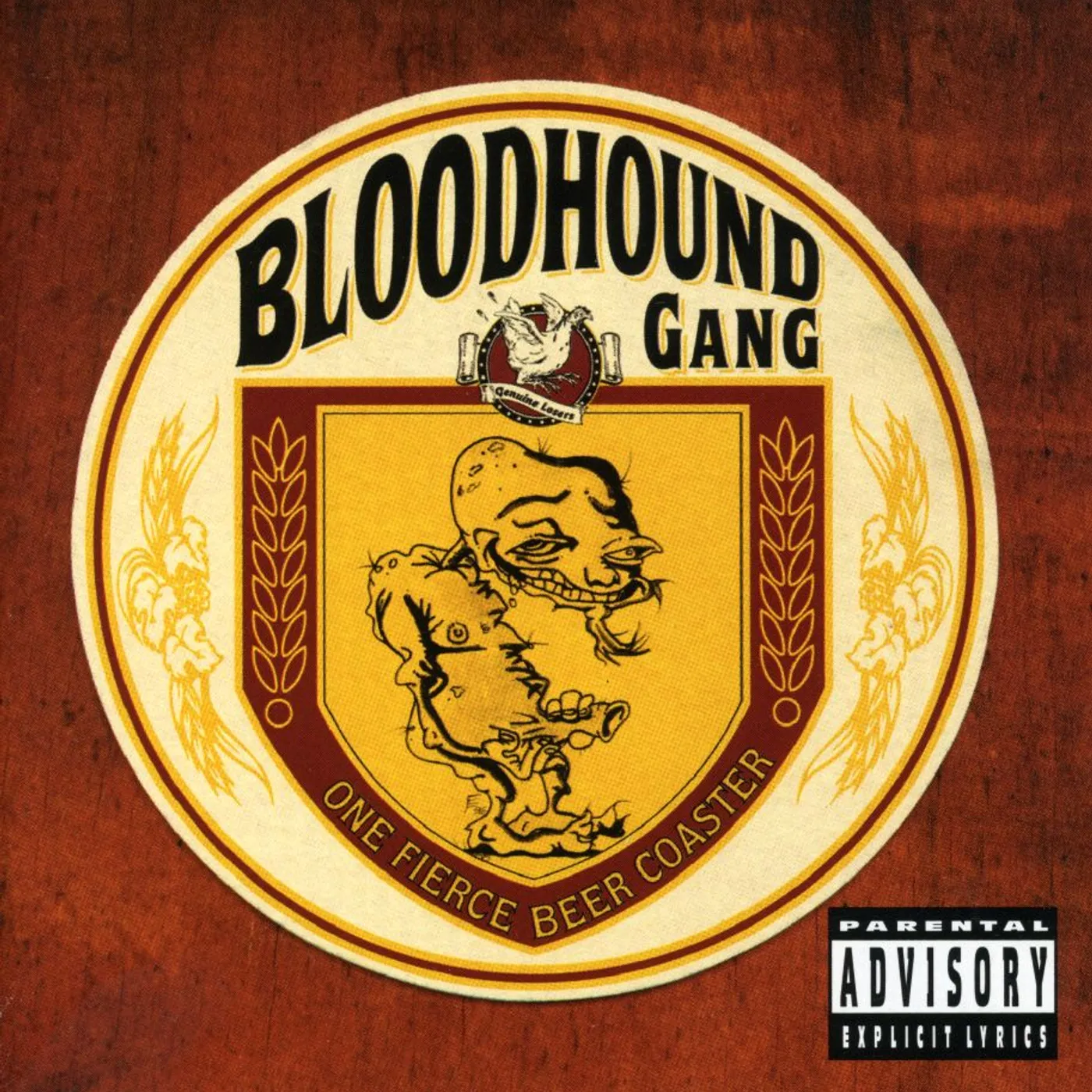 Bloodhound Gang ONE FIERCE BEER COASTER CD