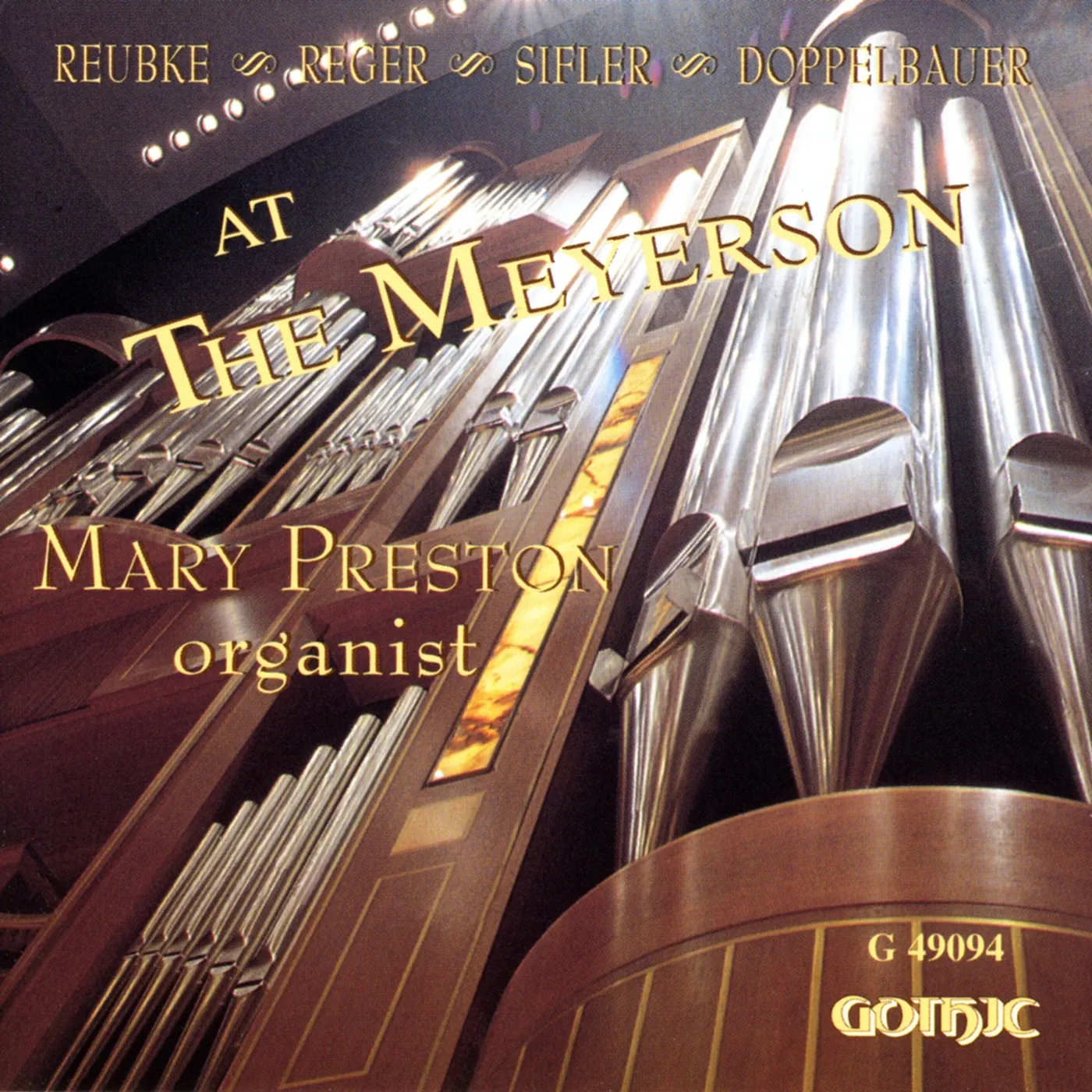Mary Preston AT THE MEYERSON CD