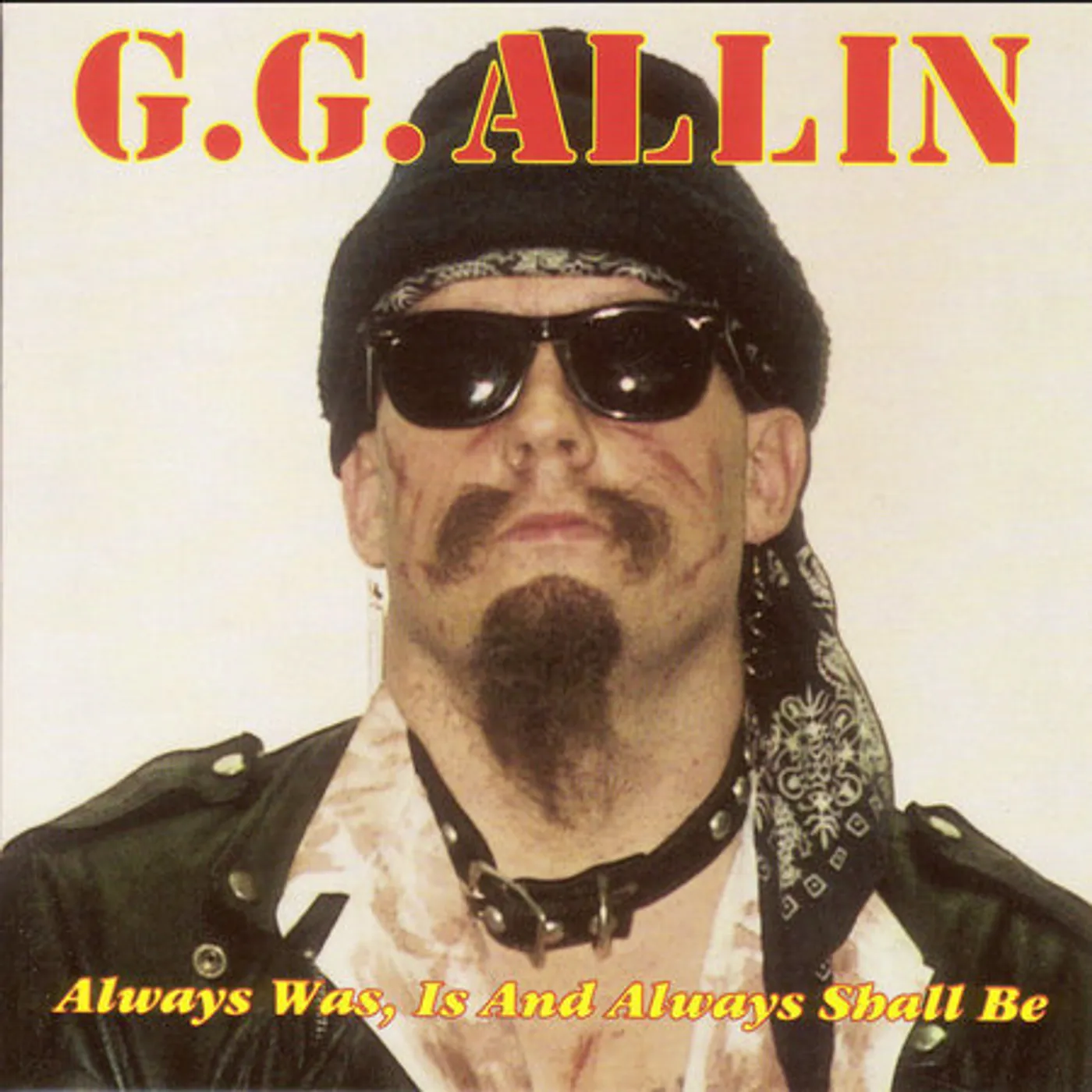 GG Allin ALWAYS IS WAS & ALWAYS WILL BE CD