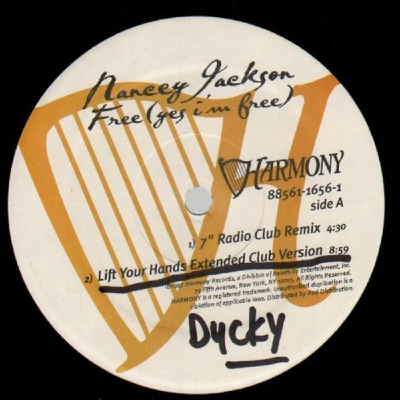 Nancey Jackson FREE (YES I'M FREE) (X6) Vinyl Record