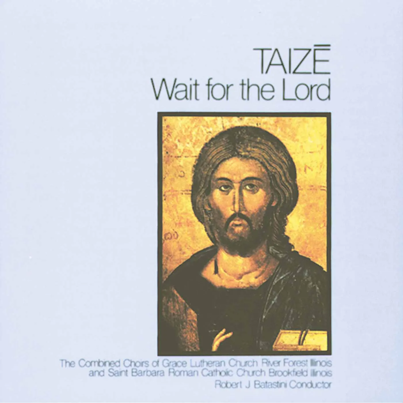 Taize WAIT FOR THE LORD CD