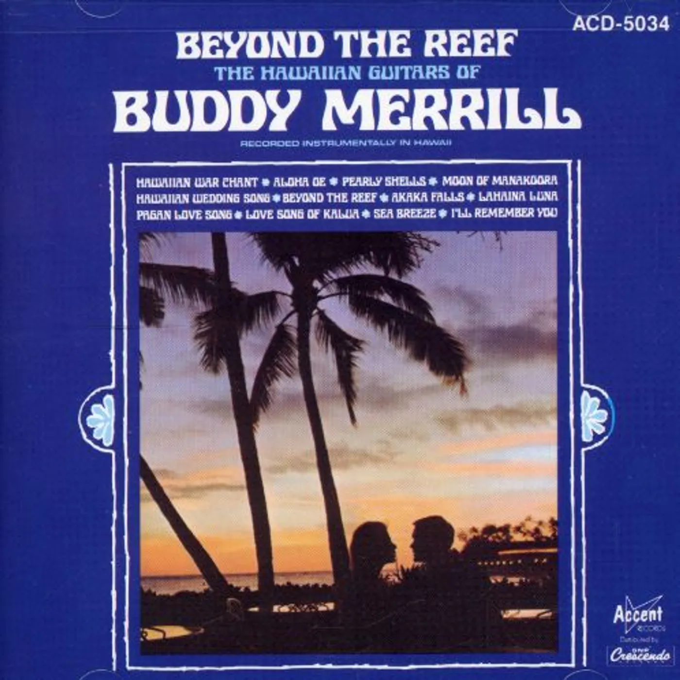 Buddy Merrill BEYOND THE REEF CD