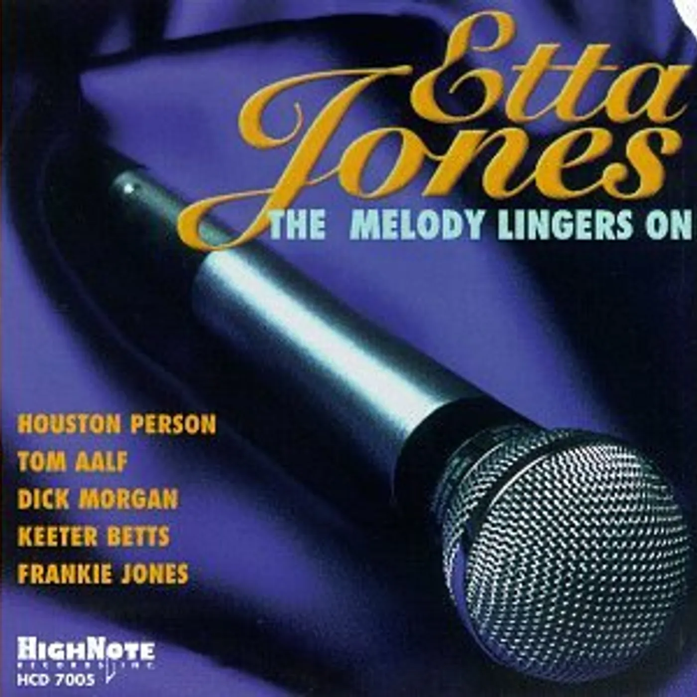 Etta Jones MELODY LINGERS ON CD