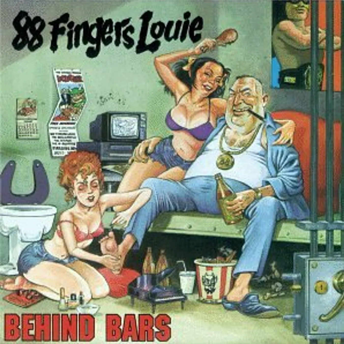 88 Fingers Louie BEHIND BARS CD
