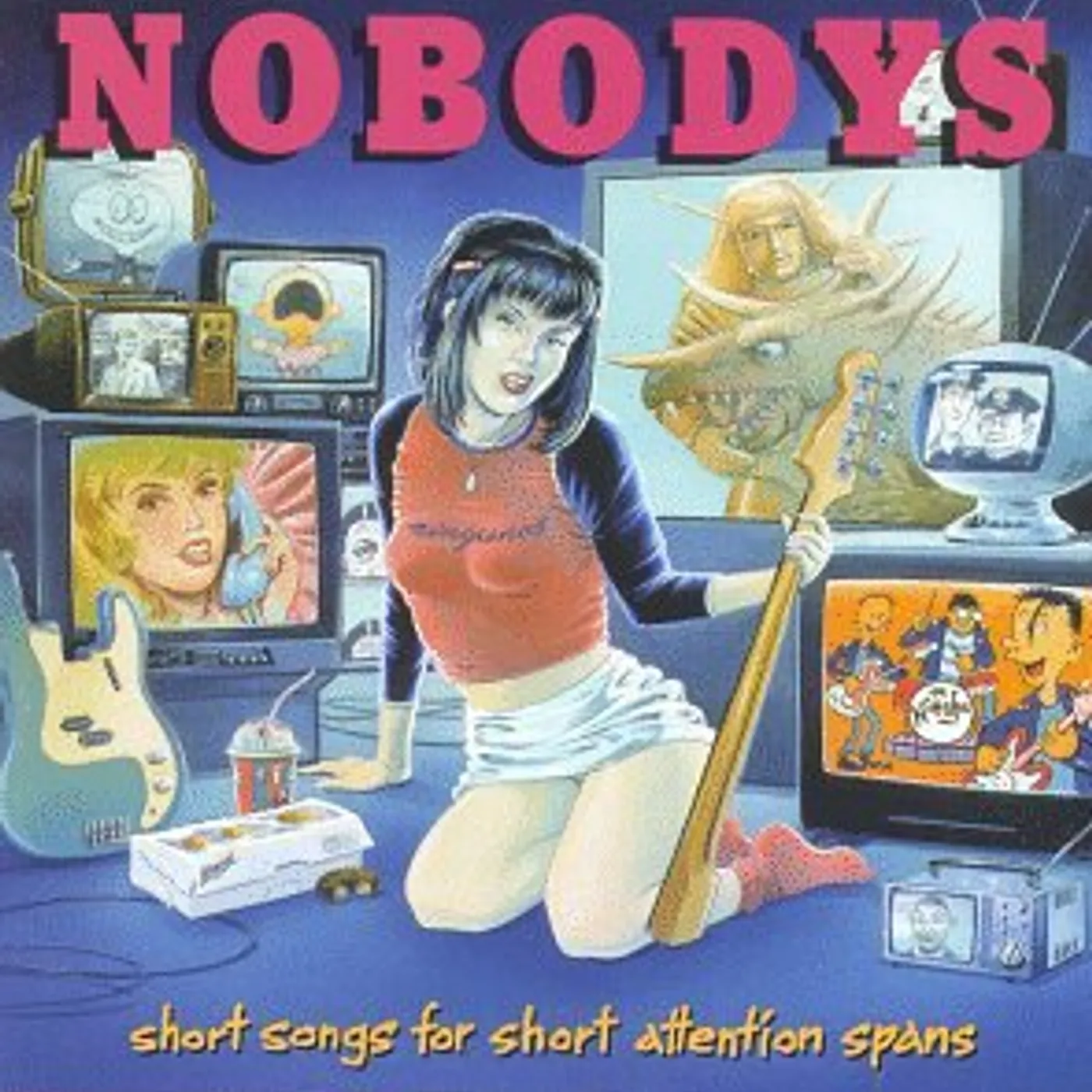Nobodys SHORT SONGS FOR SHORTS Vinyl Record