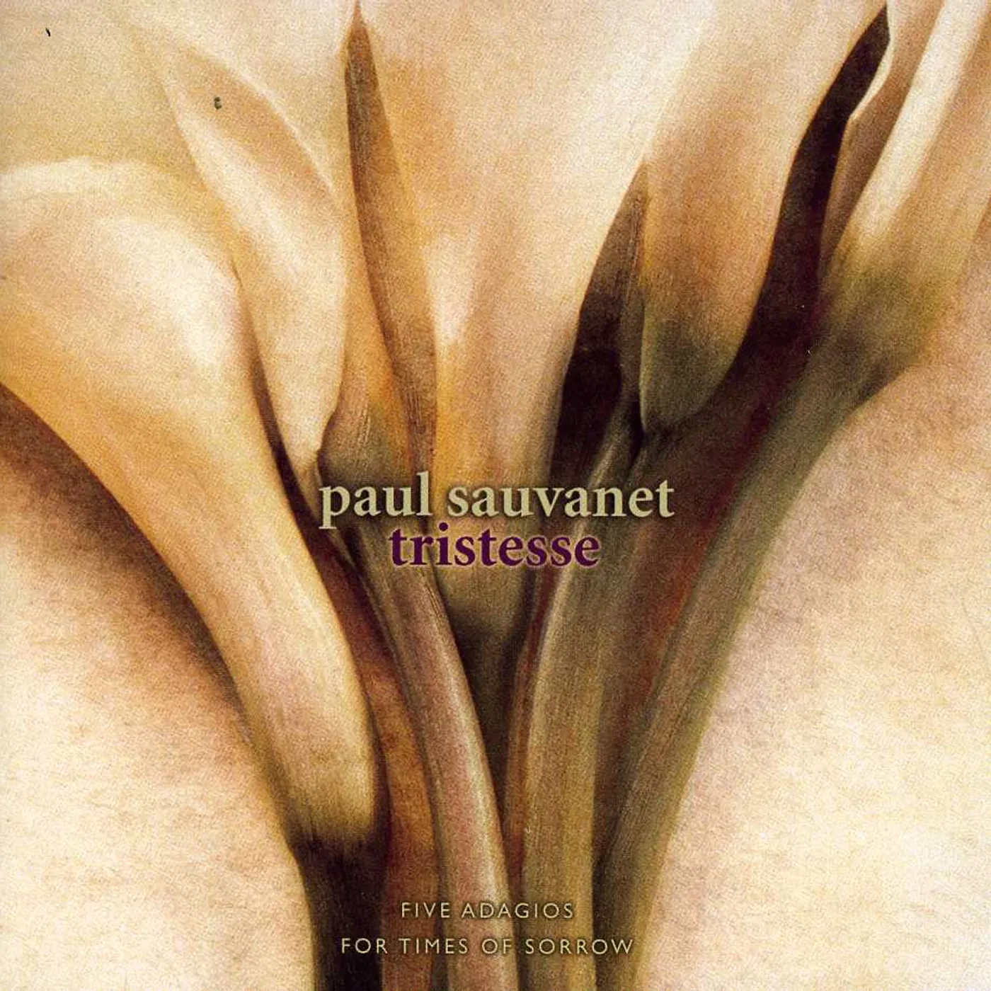 Paul Sauvanet TRISTESSE CD