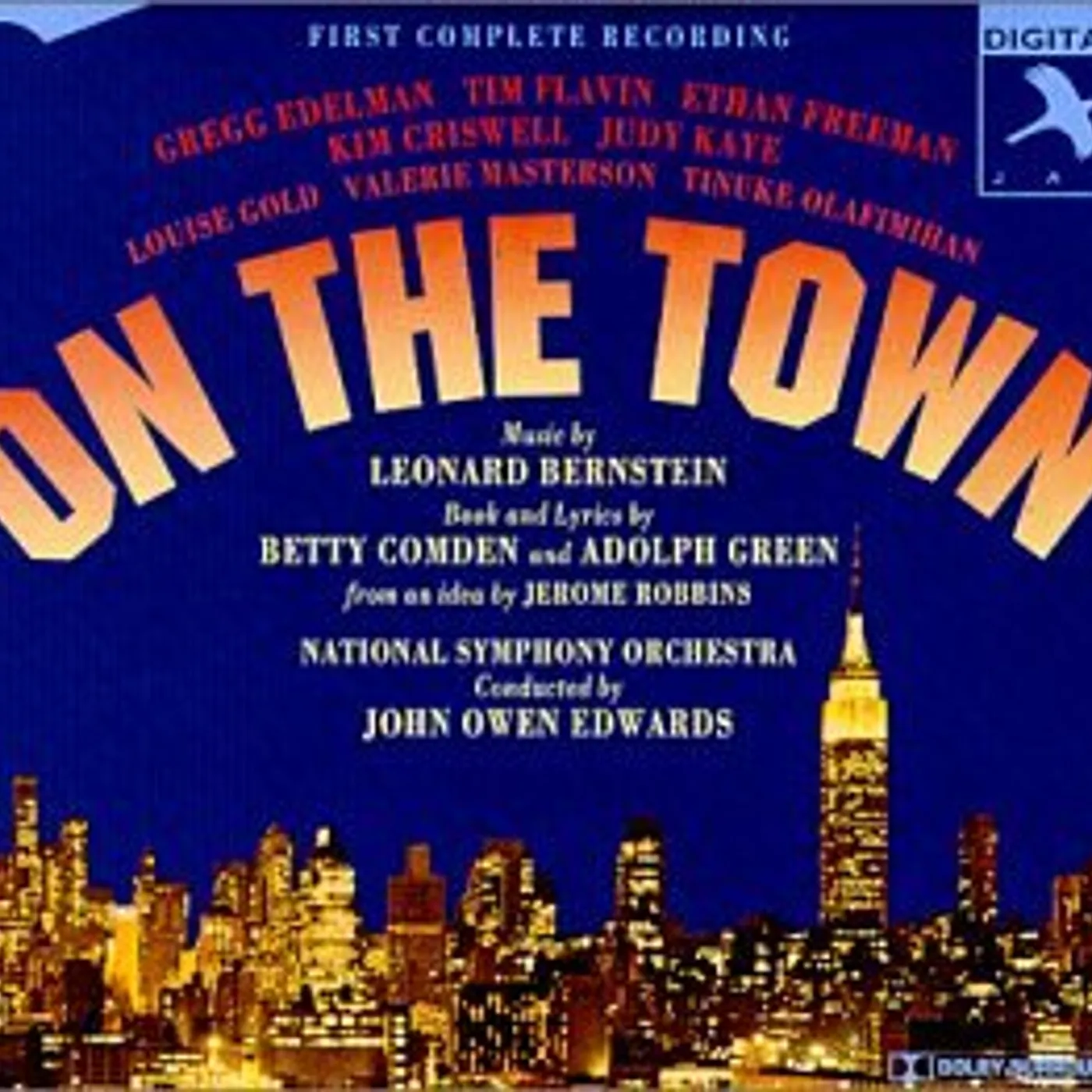 Leonard Bernstein ON THE TOWN CD