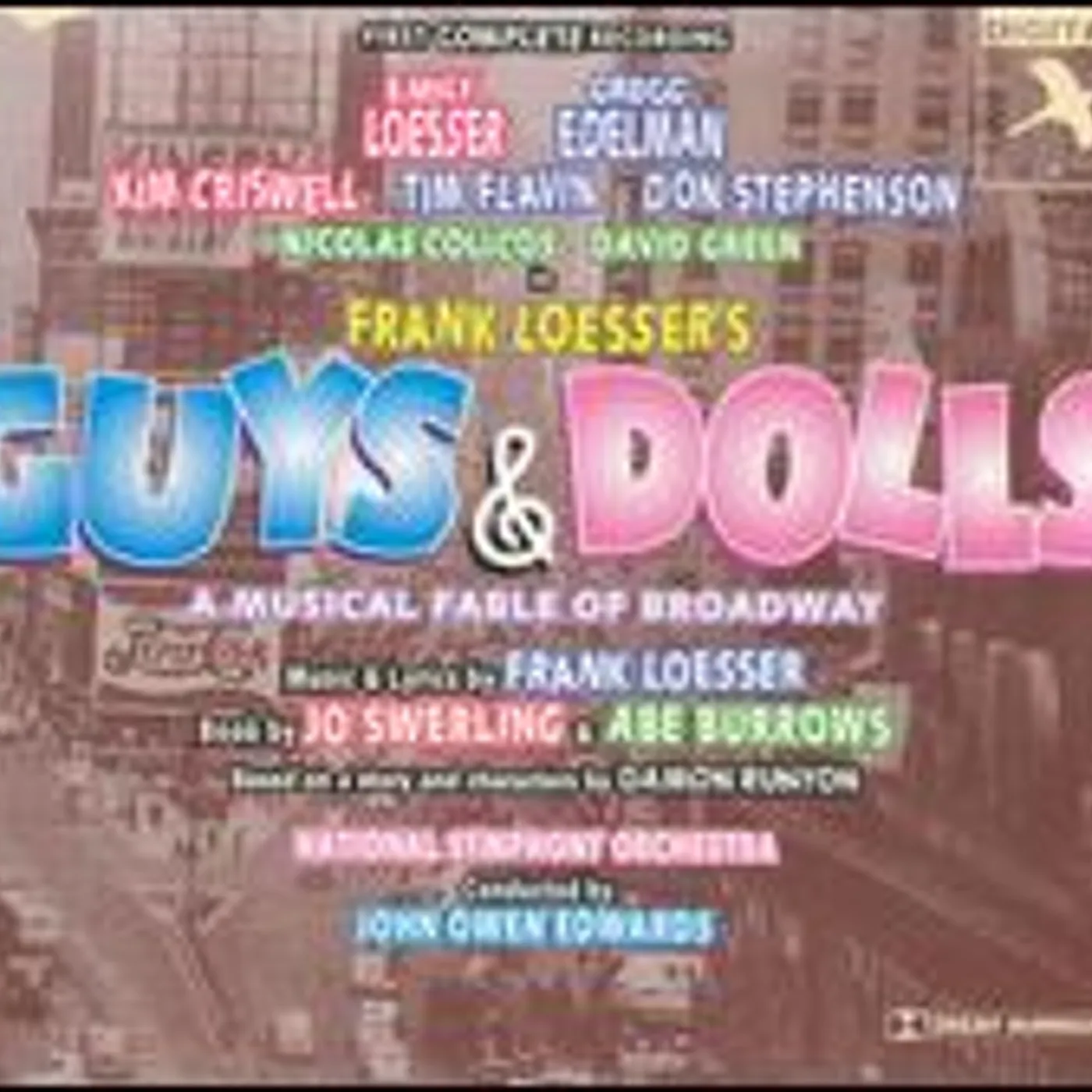 Frank Loesser GUYS & DOLLS CD