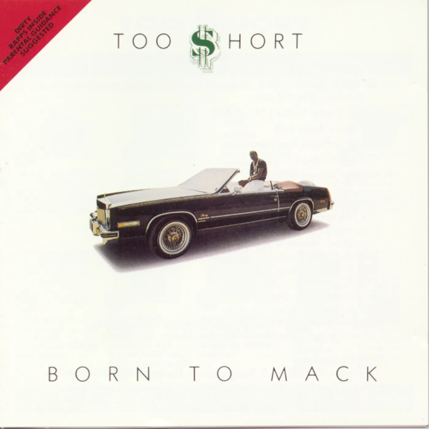 Too $hort BORN TO MACK CD