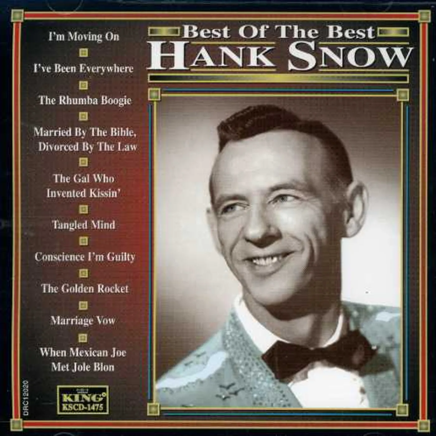 Hank Snow BEST OF THE BEST CD