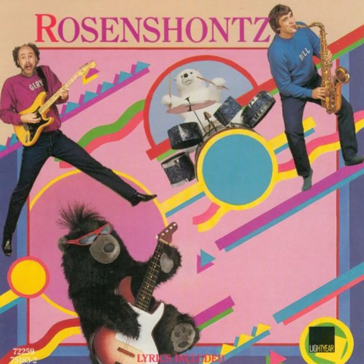Rosenshontz ROCK N ROLL TEDDY BEAR CD