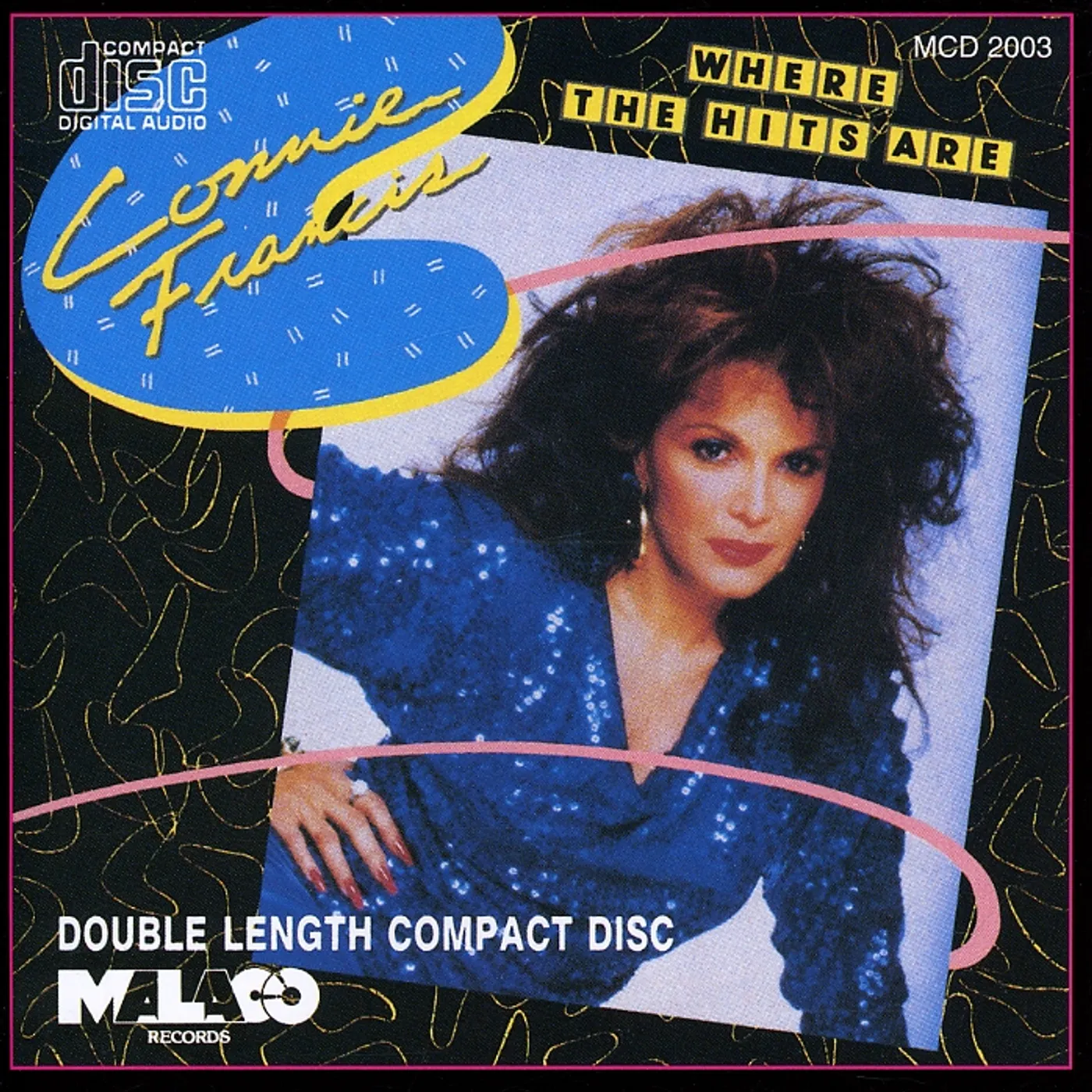 Connie Francis WHERE THE HITS ARE CD