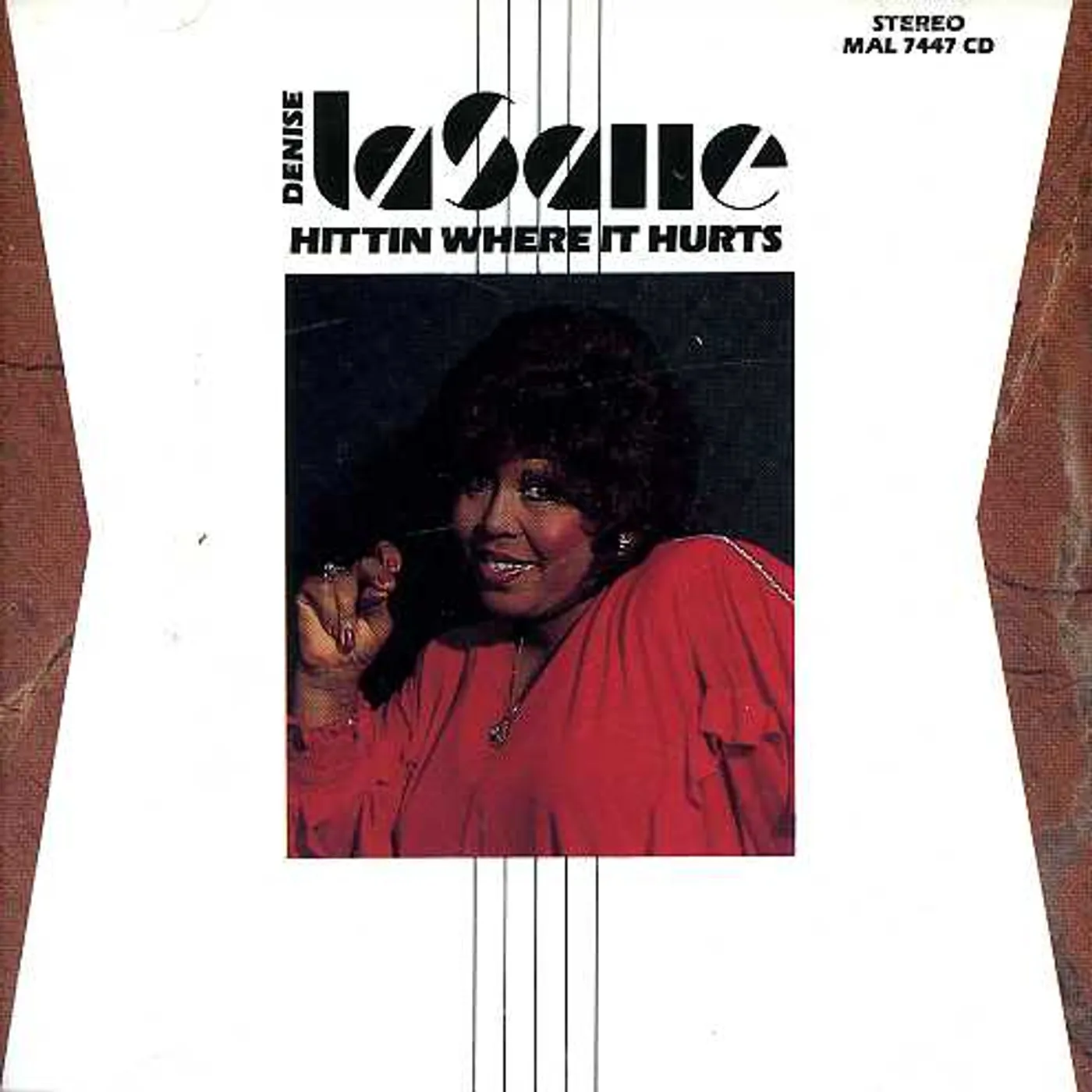 Denise LaSalle HITTIN WHERE IT HURTS CD