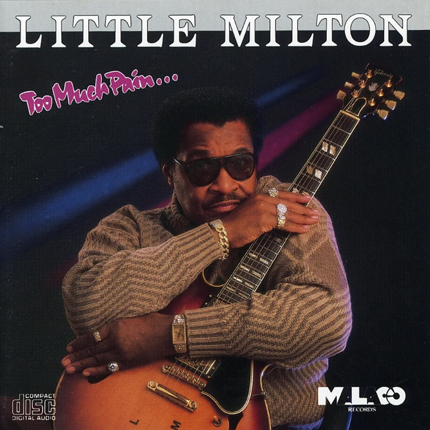 Little Milton TOO MUCH PAIN CD