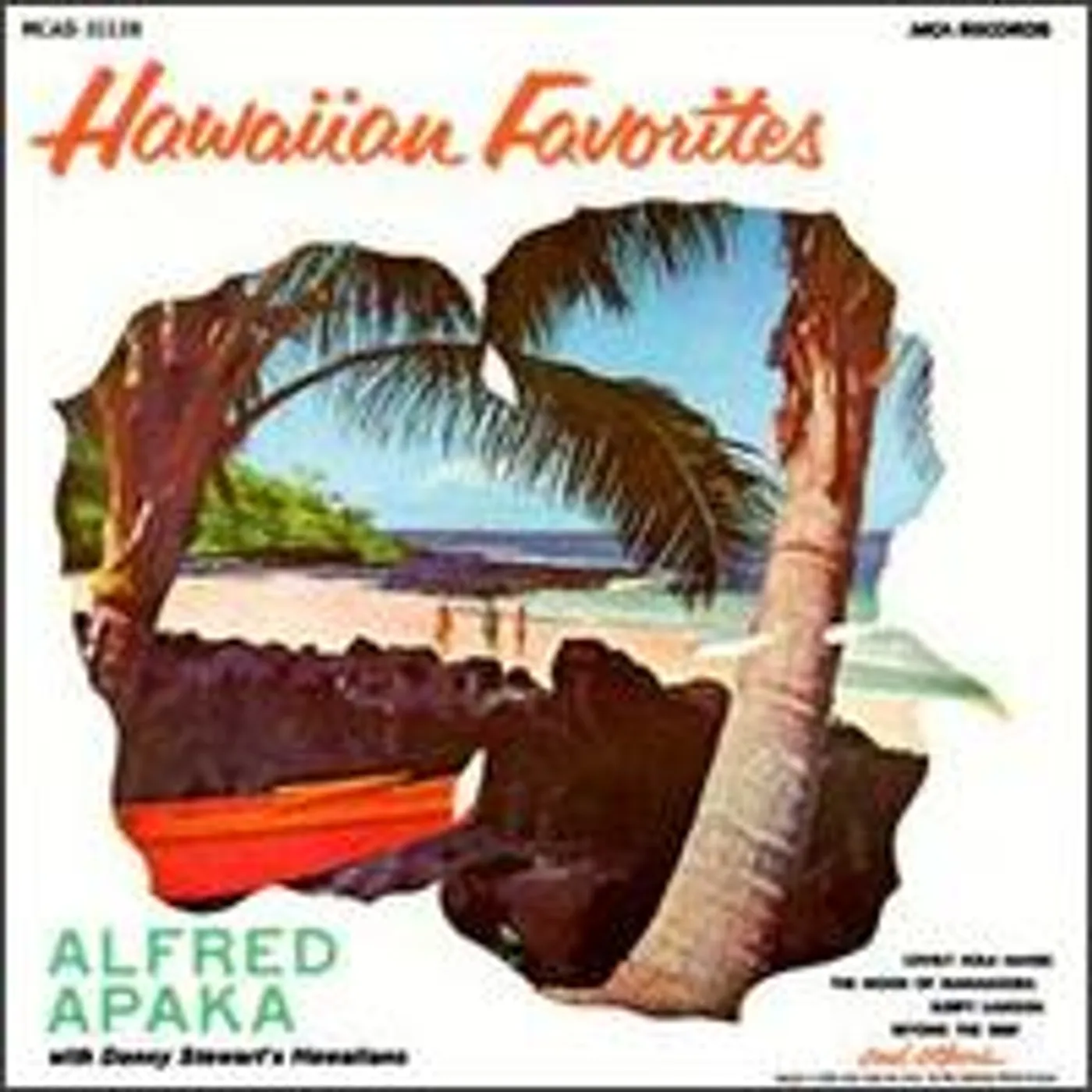 Alfred Apaka HAWAIIAN FAVORITES CD