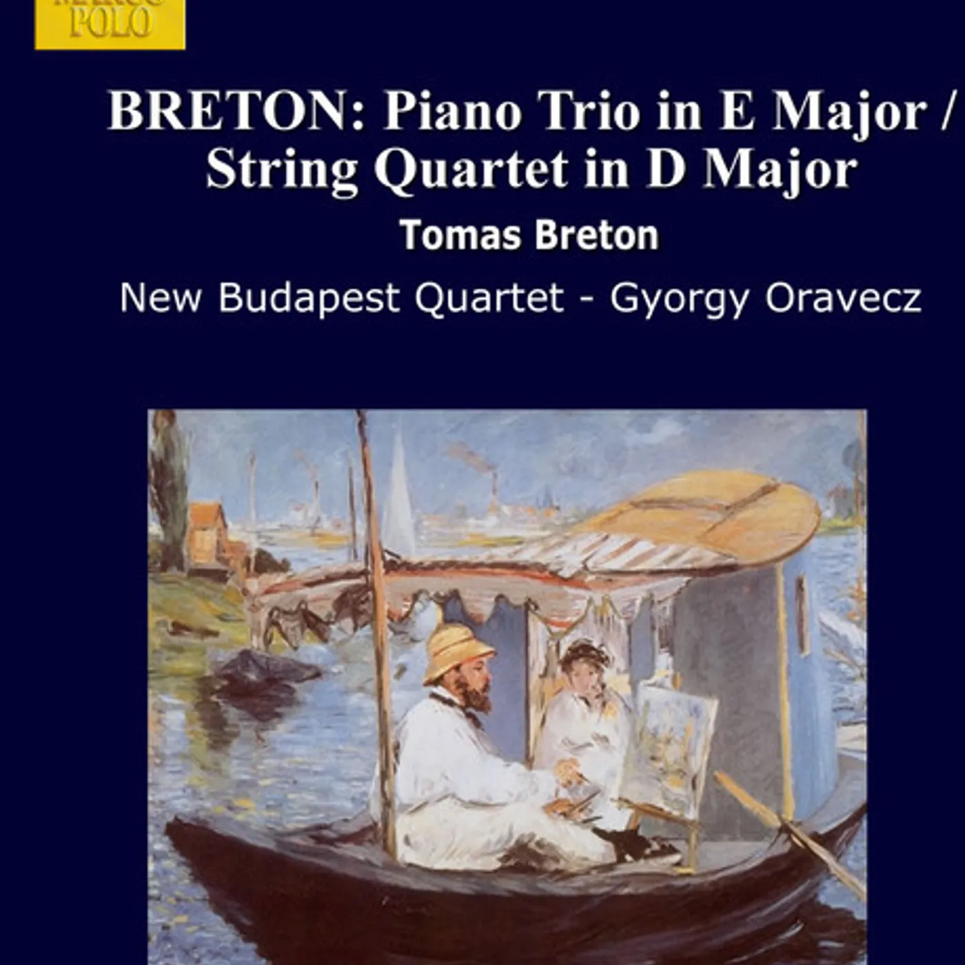 Breton PIANO TRIO & STRING QUARTET CD