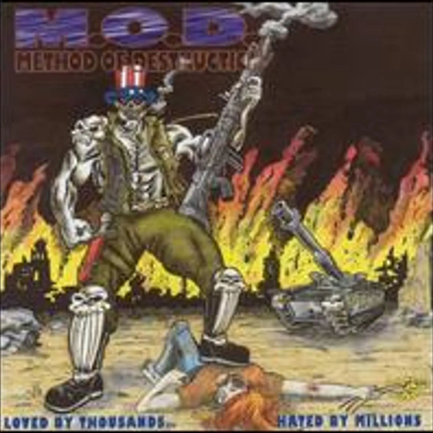 M.O.D (Method Of Destruction) LOVED BY THOUSANDS HATED BY MILLIONS CD