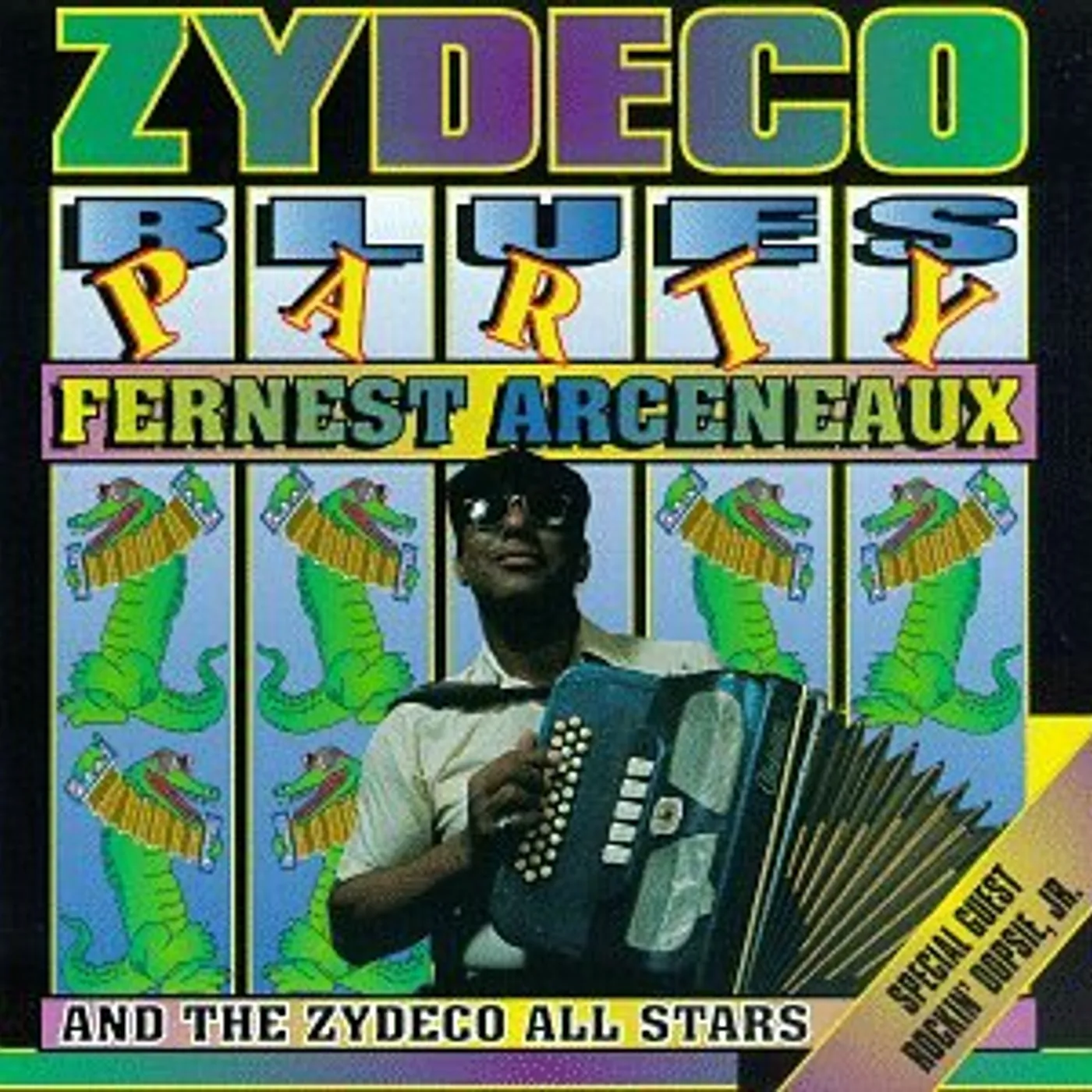 Fernest Arceneaux ZYDECO BLUES PARTY CD