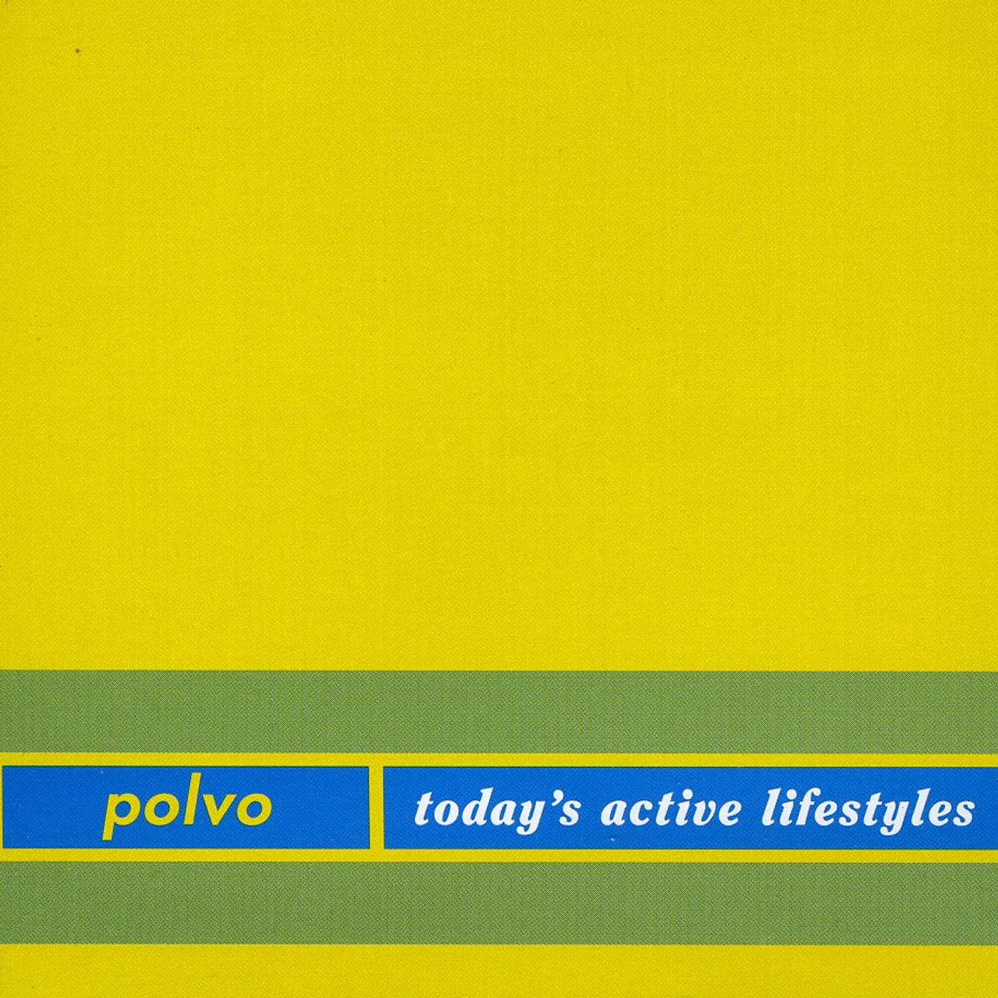 Polvo TODAY'S ACTIVE LIFESTYLES CD