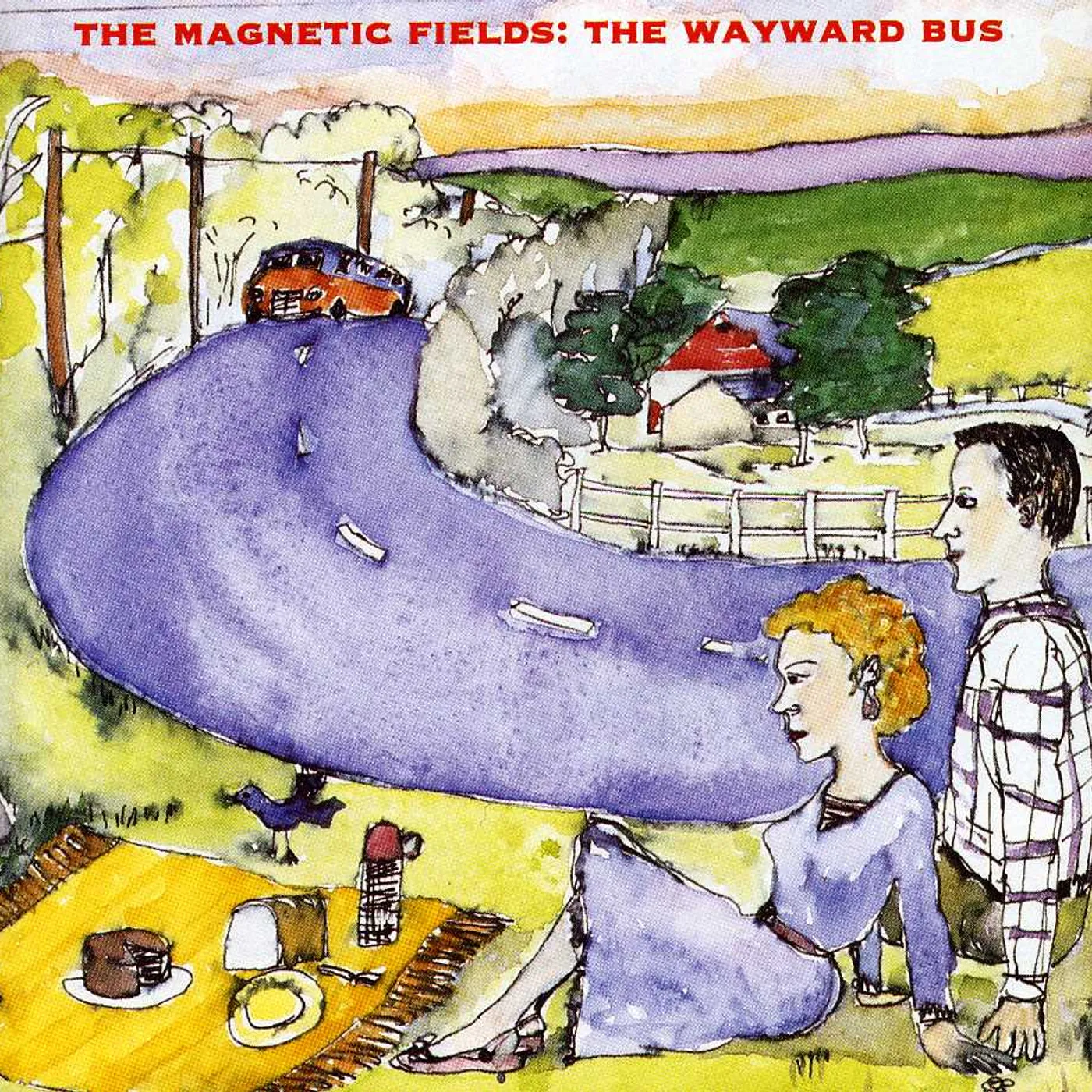 The Magnetic Fields WAYWARD BUS & DISTANT PLASTIC TREES CD