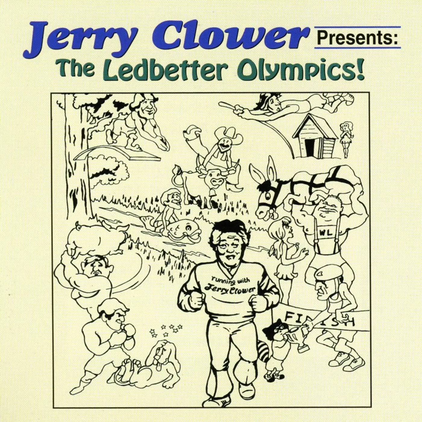 Jerry Clower LEDBETTER OLYMPICS CD