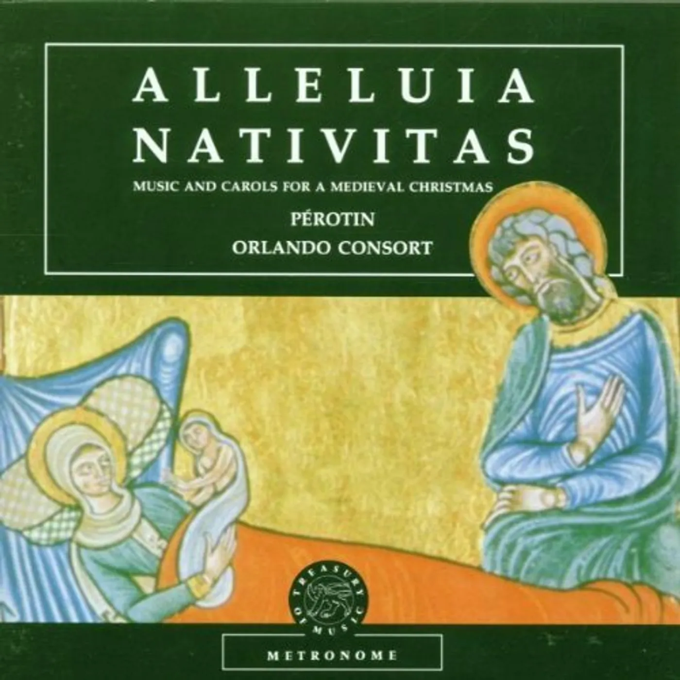 Orlando Consort ALLELUIA NATIVITAS: MEDIEVAL CHRISTMAS CD