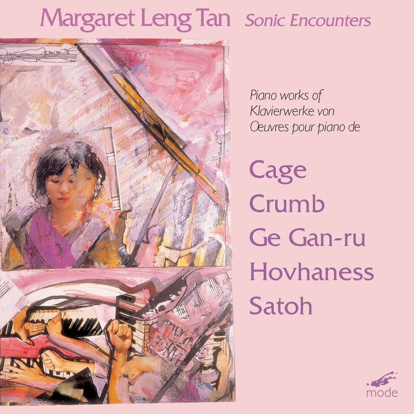 Margaret Leng Tan NEW PIANO SONIC ENCOUNTERS CD