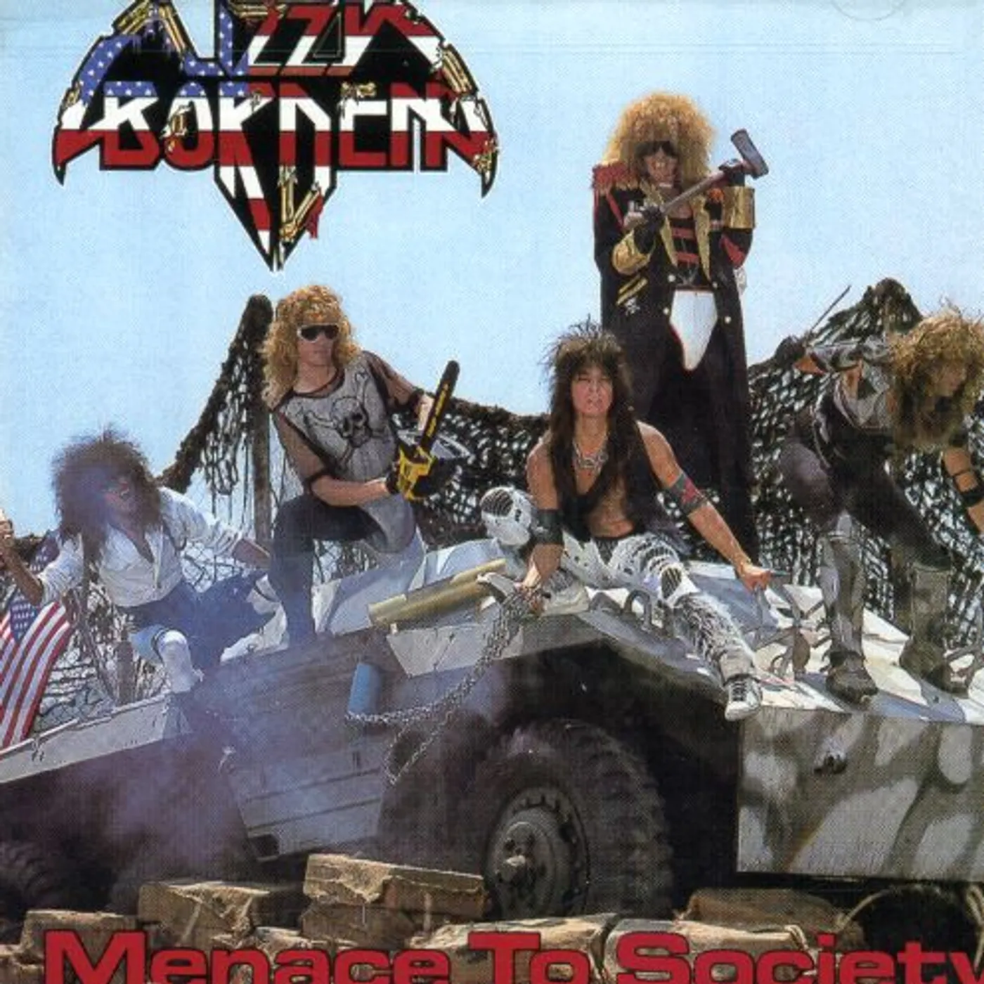 Lizzy Borden MENACE TO SOCIETY CD