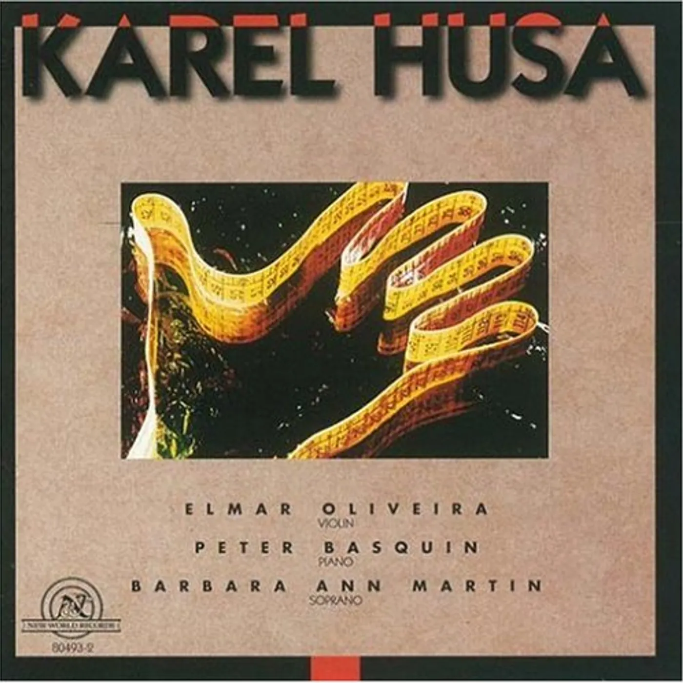 Karel Husa SONATA F CD