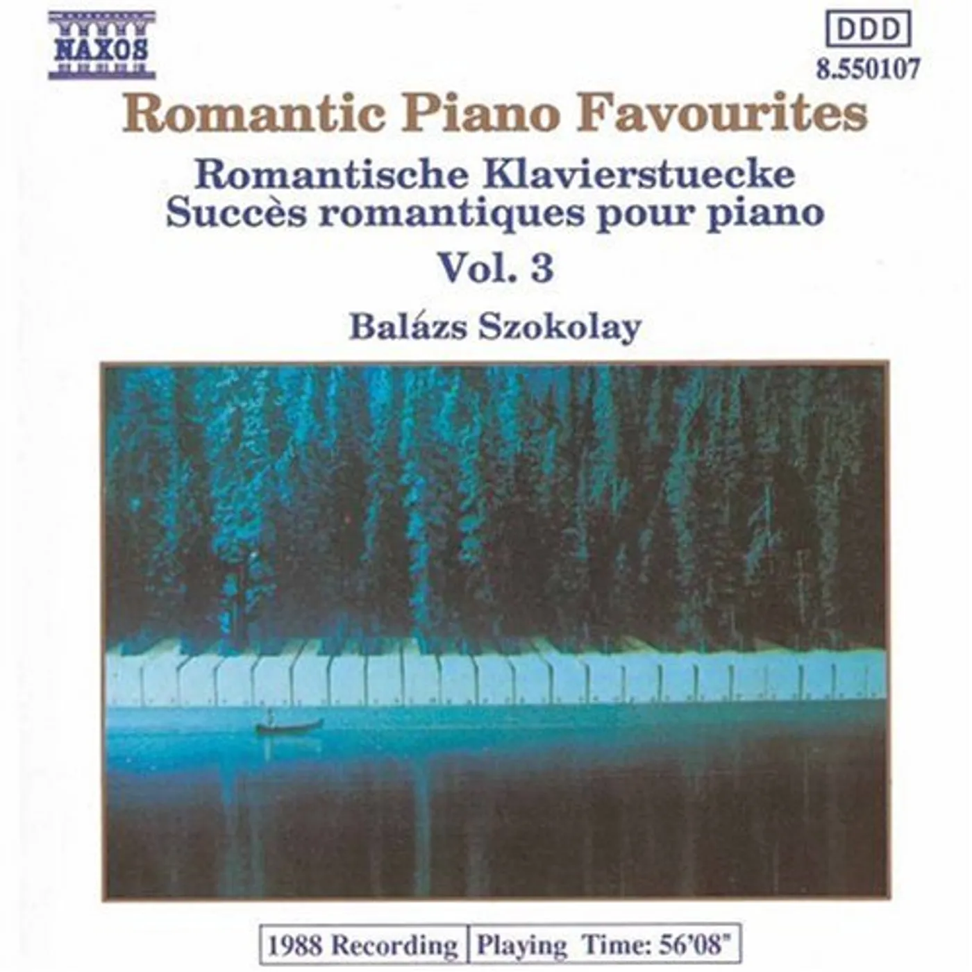 Balazs Szokolay ROMANTIC PIANO MUSIC 3 CD