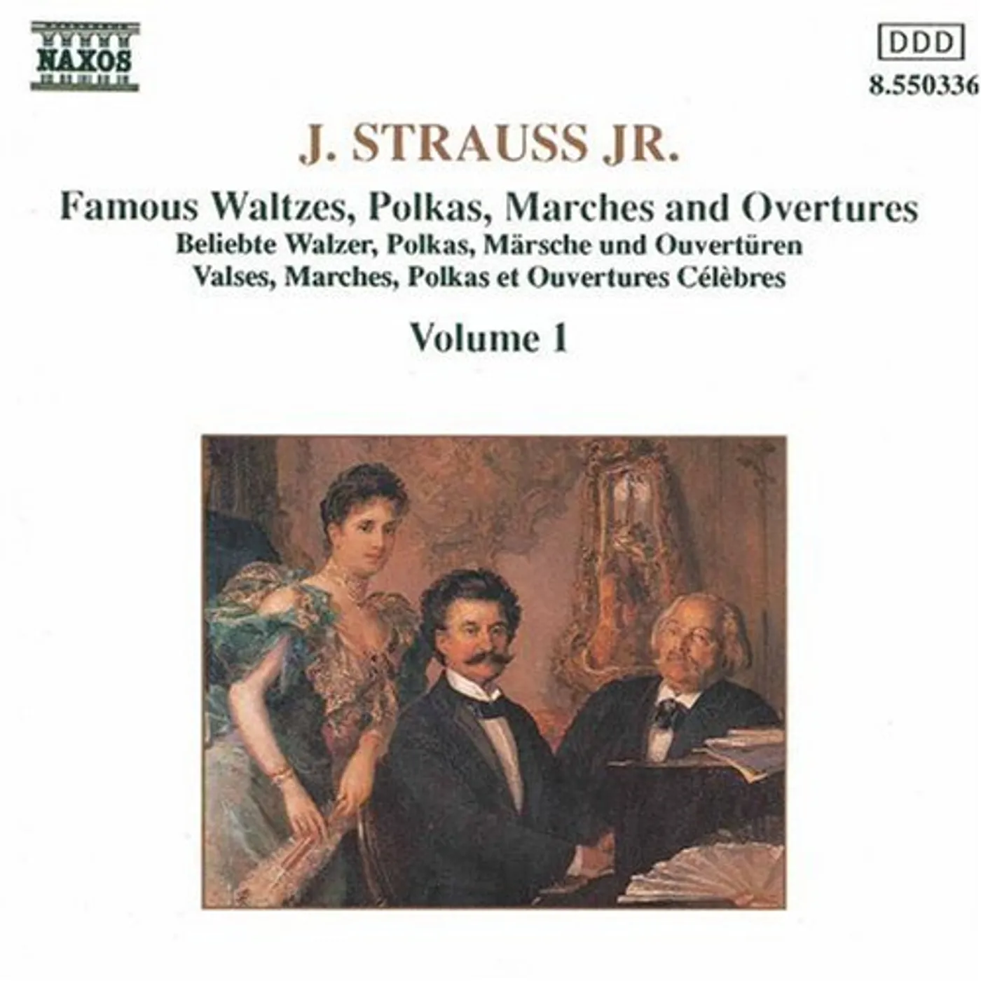 Johann Strauss WALTZES / POLKAS / MARCHES / OVERTURES 1 CD
