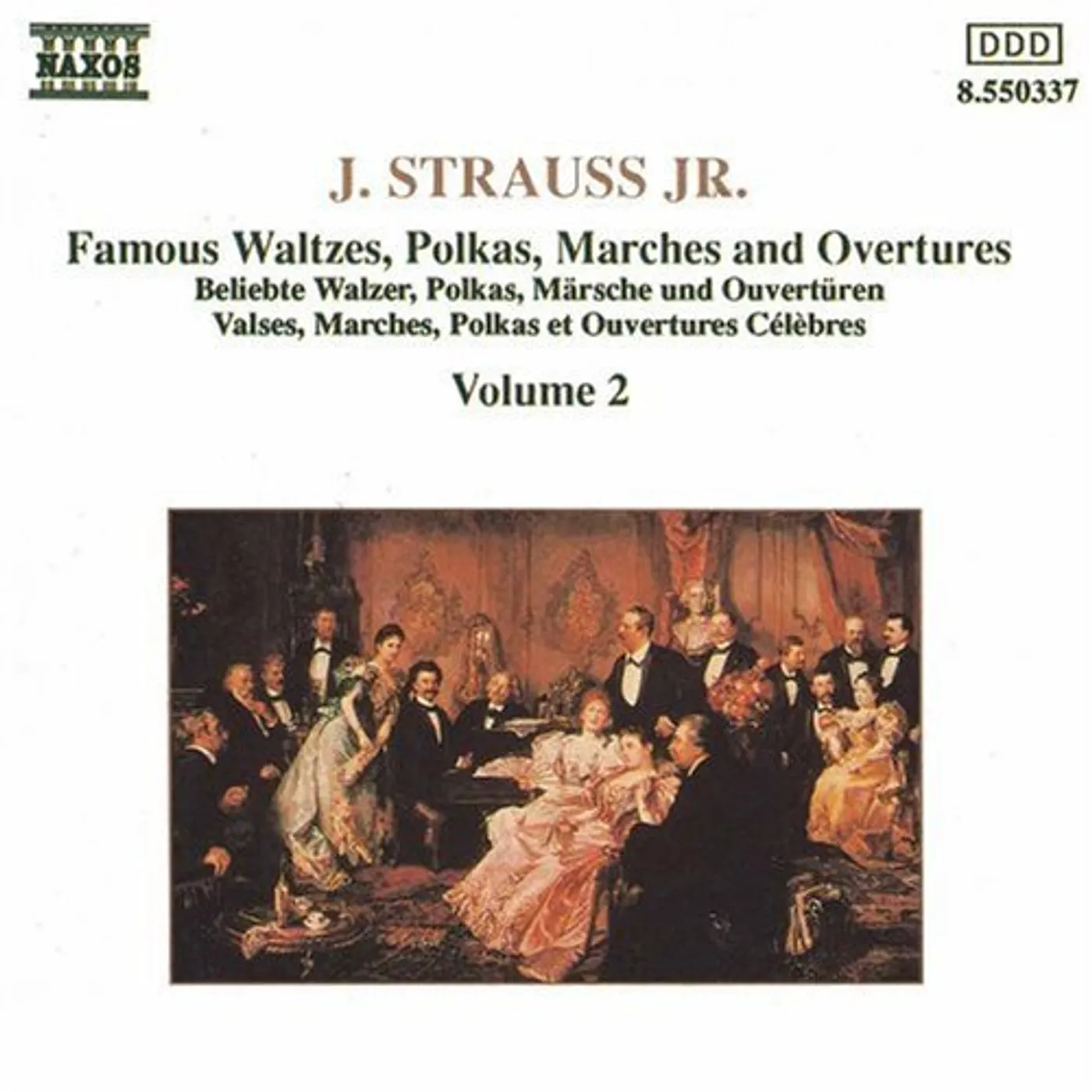 Johann Strauss WALTZES, POLKAS, MARCHES & OVERTURES 2 CD