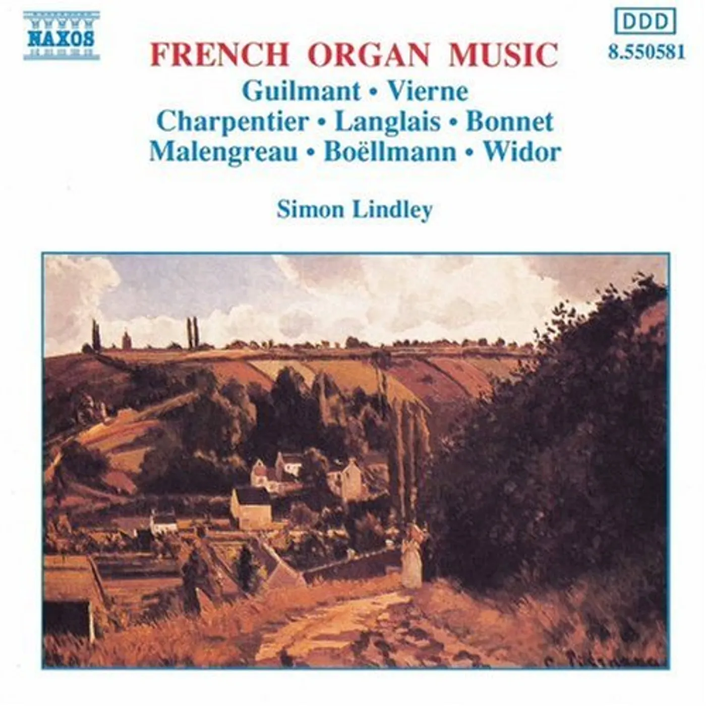 Simon Lindley FRENCH ORGAN MUSIC CD