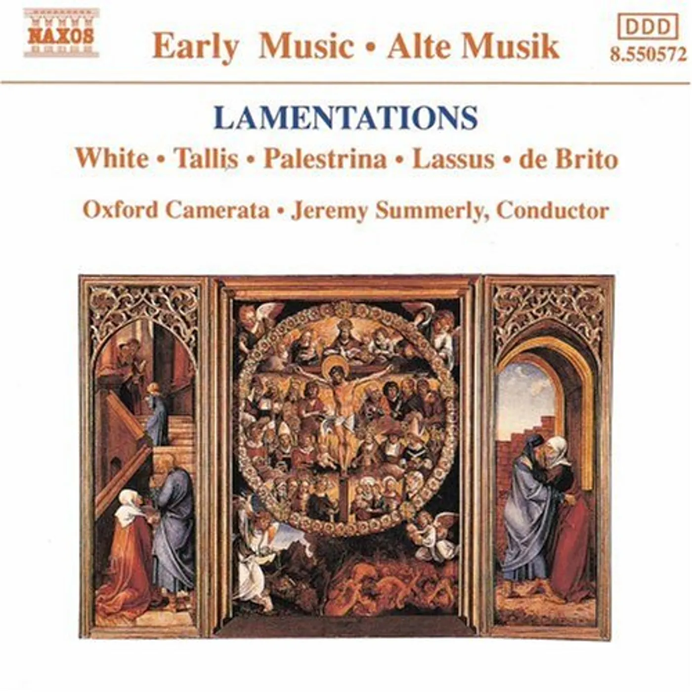 Jeremy Summerly LAMENTATIONS CD