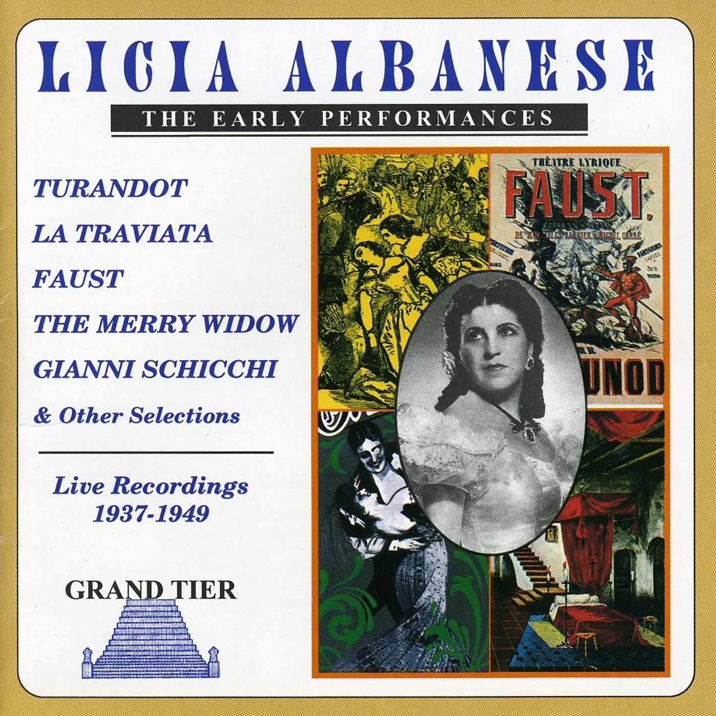 Licia Albanese EARLY PERFORMANCES 1937-49 CD