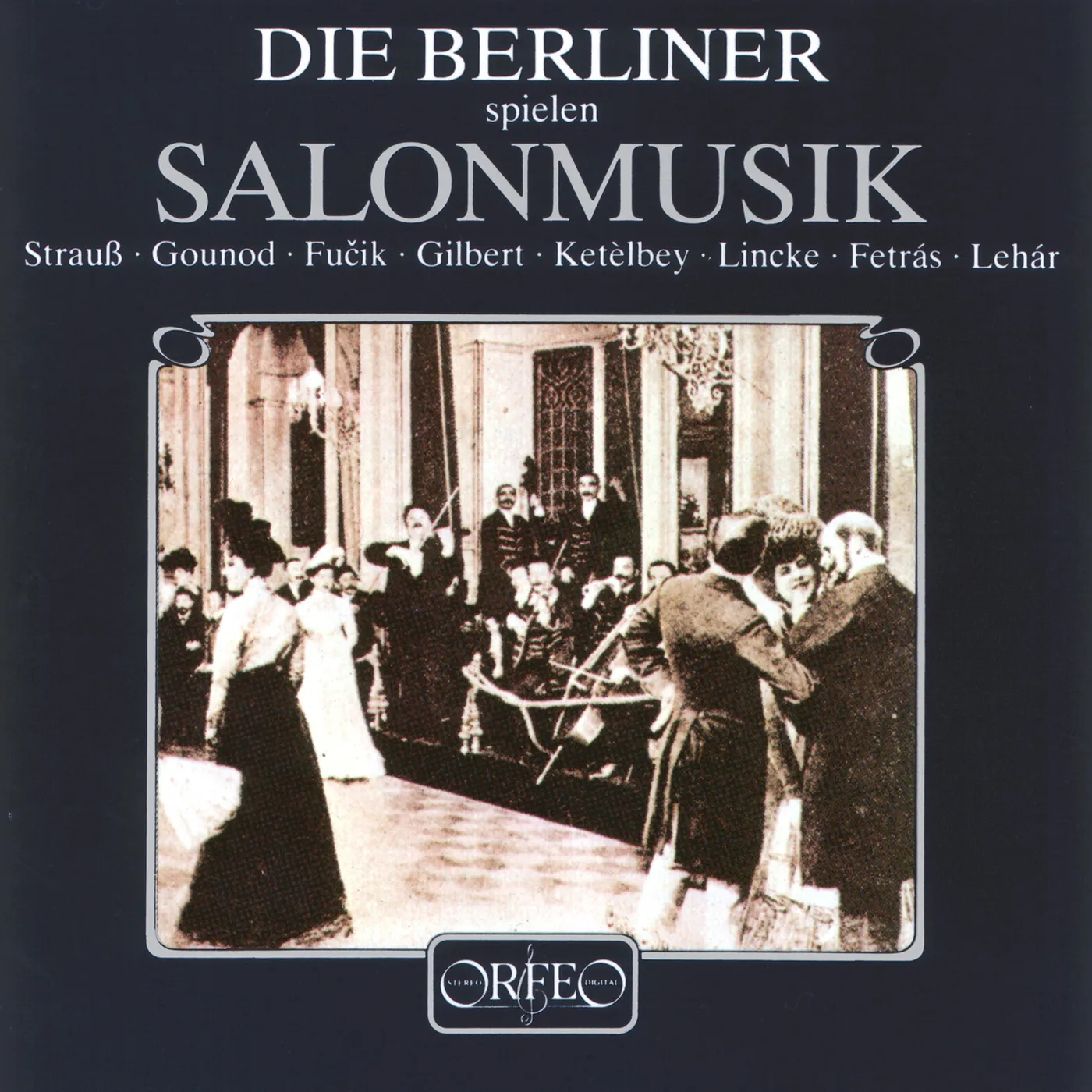 Die Berliner PLAYS SALON MUSIC CD