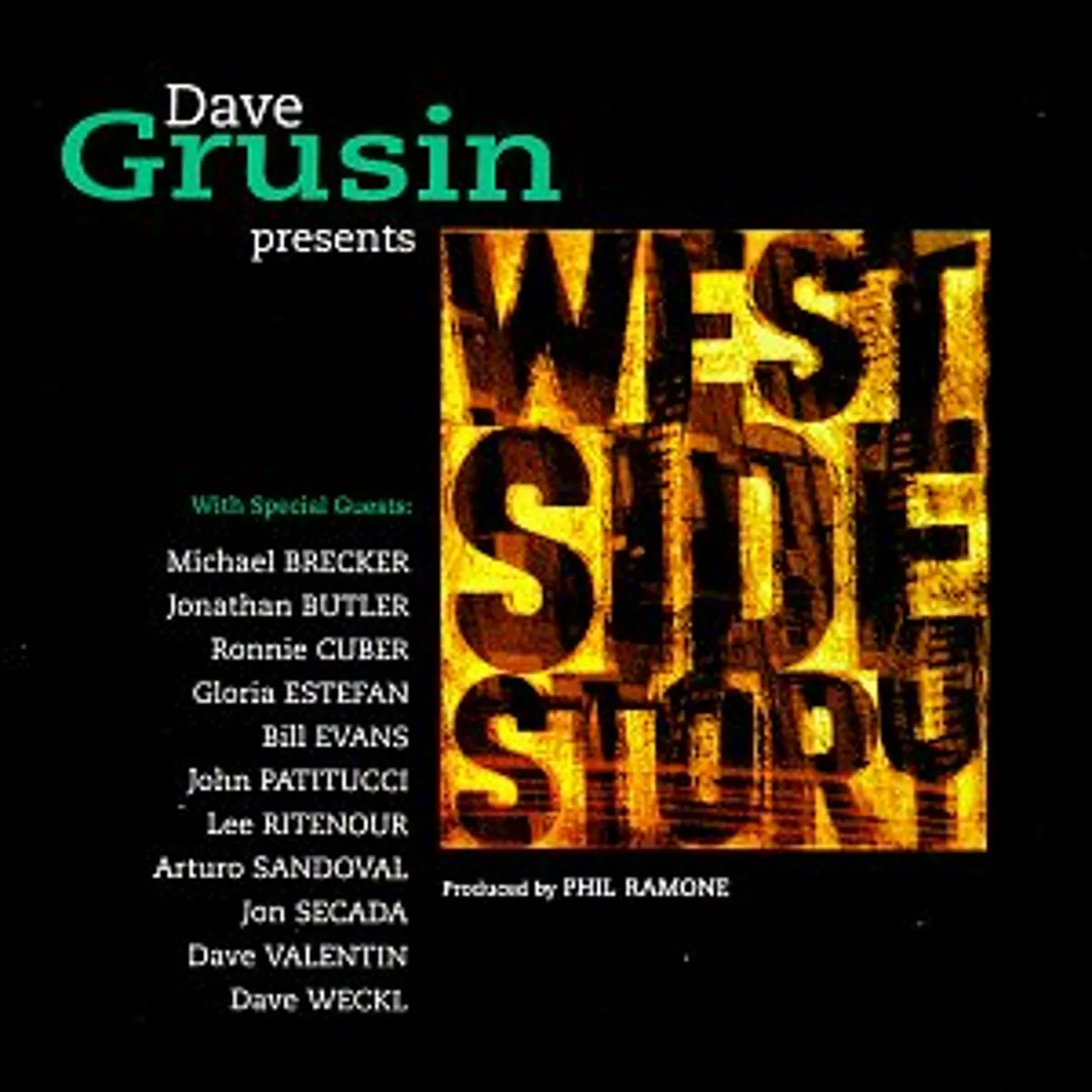 Dave Grusin PRESENTS: WEST SIDE STORY CD