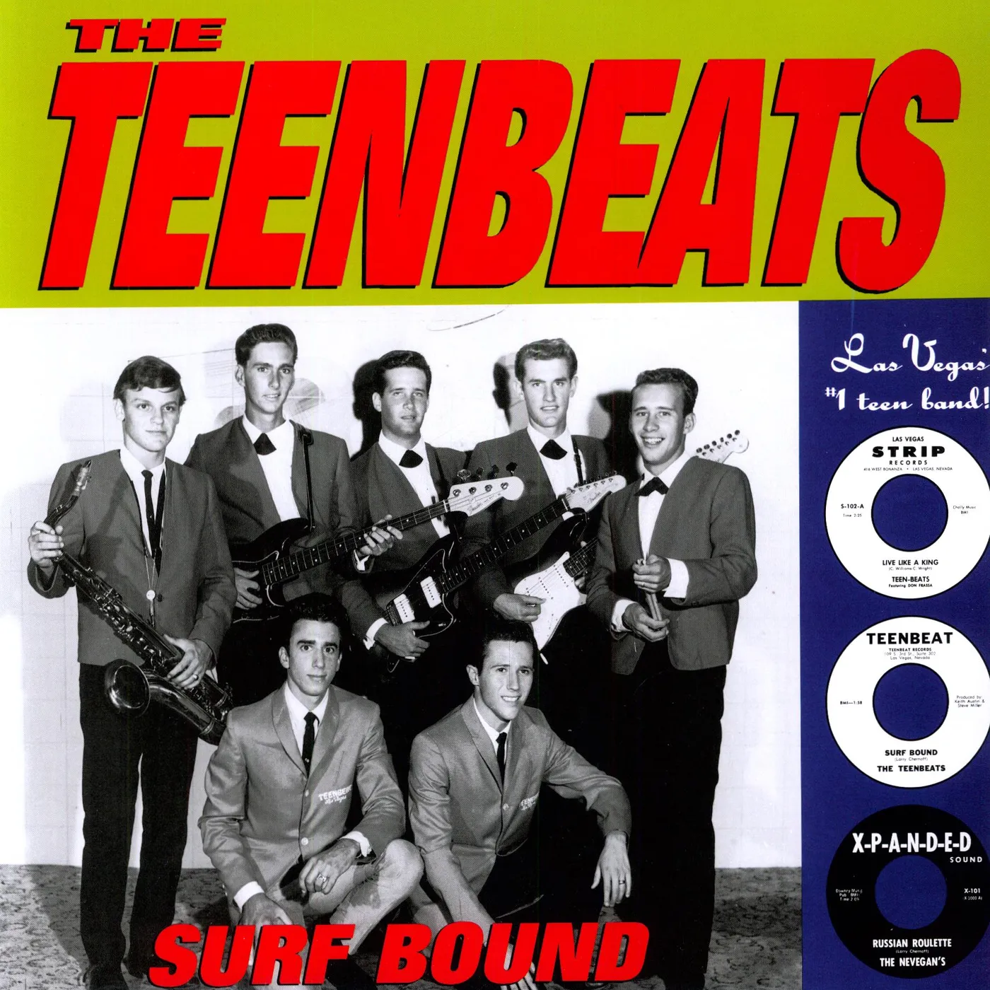 The Teenbeats SURF BOUND Vinyl Record