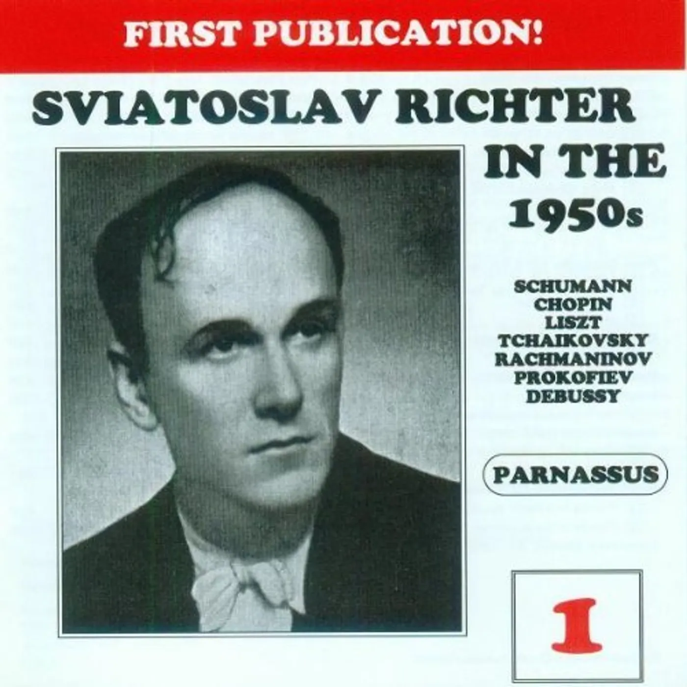 Sviatoslav Richter IN THE 1950'S 1 CD