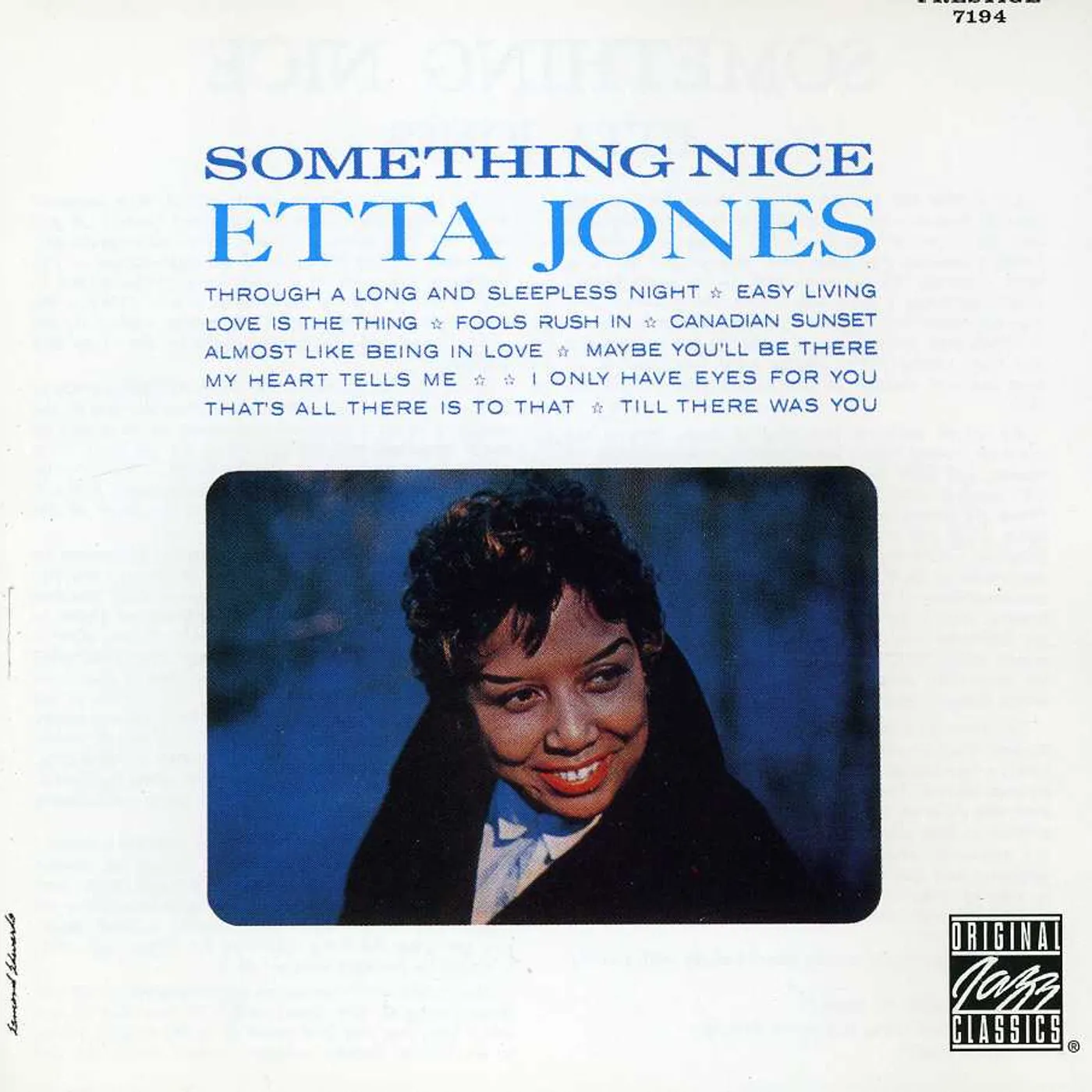 Etta Jones SOMETHING NICE CD