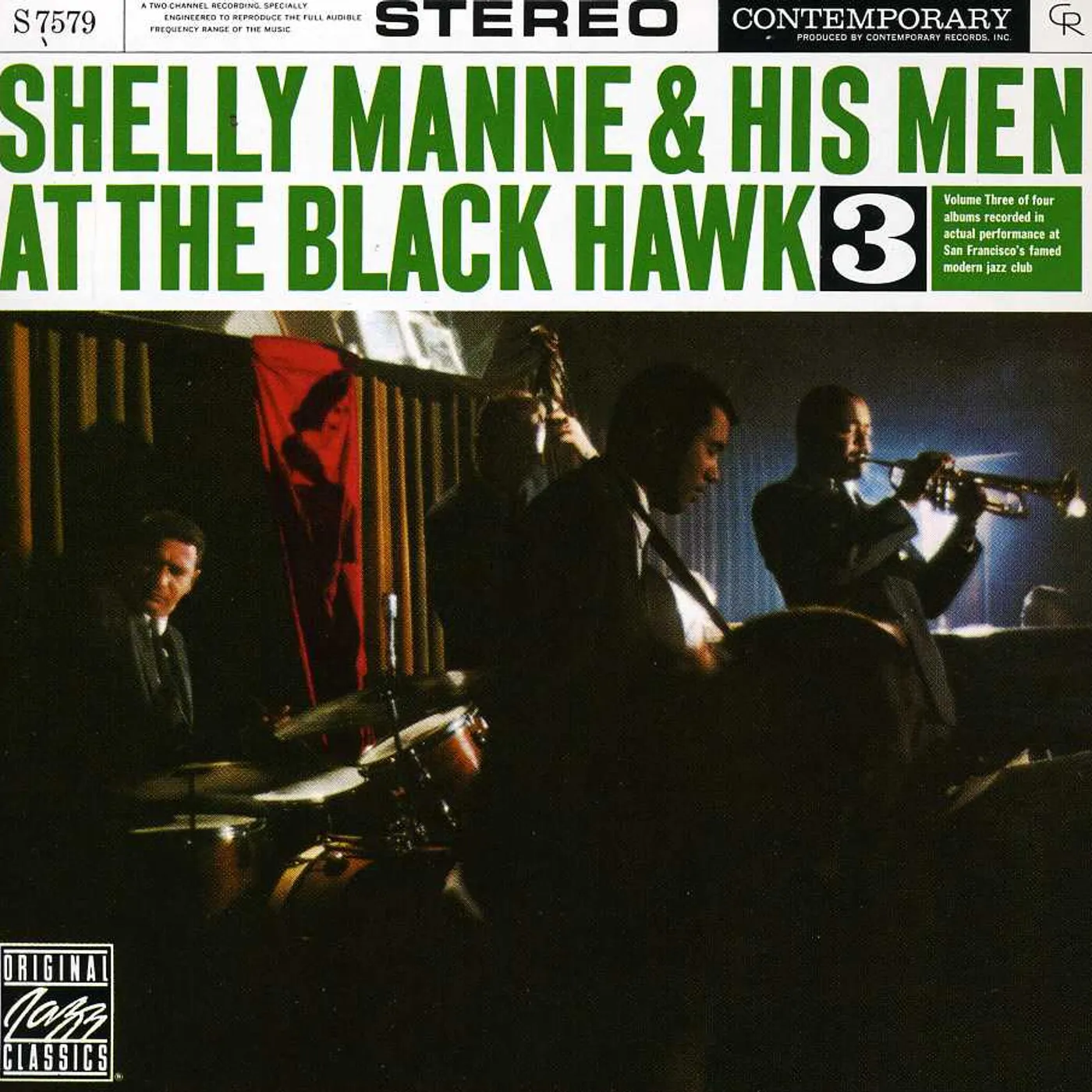 Shelly Manne & His Men LIVE AT THE BLACK HAWK 3 CD